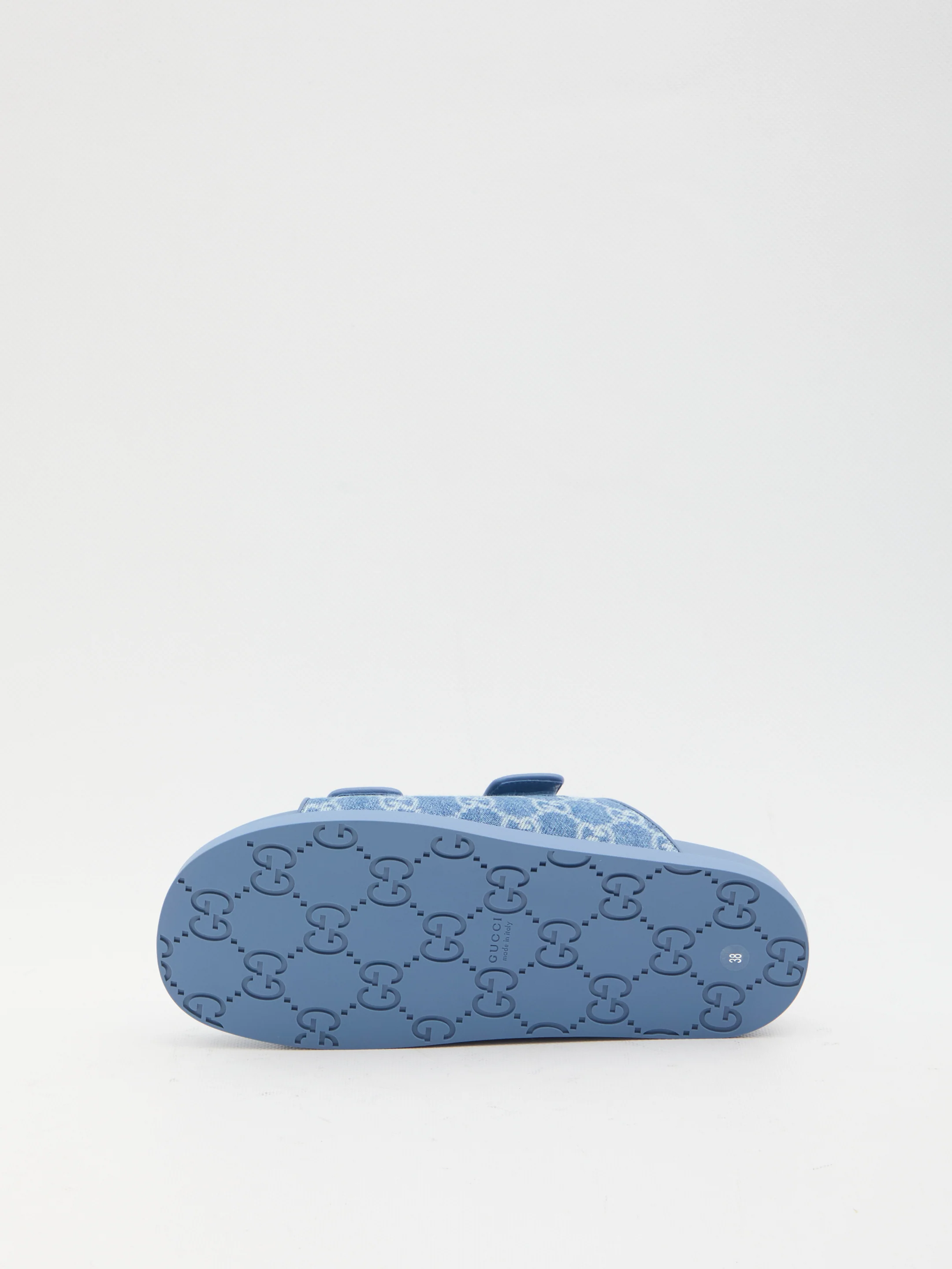 PRINTED DENIM SLIPPERS - Image 4