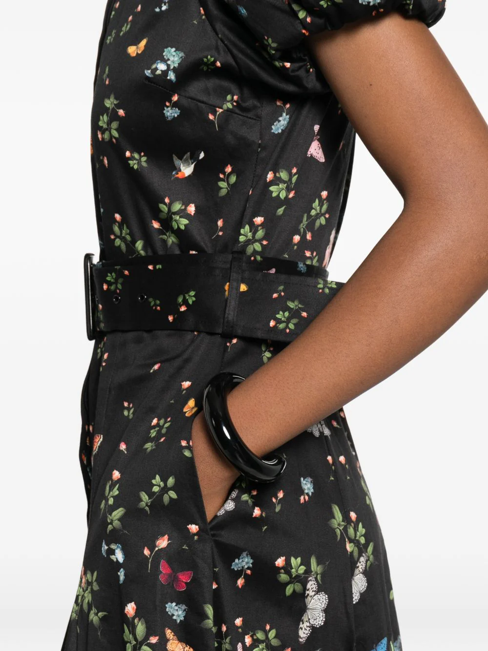 PRINTED MIDI DRESS - Image 2