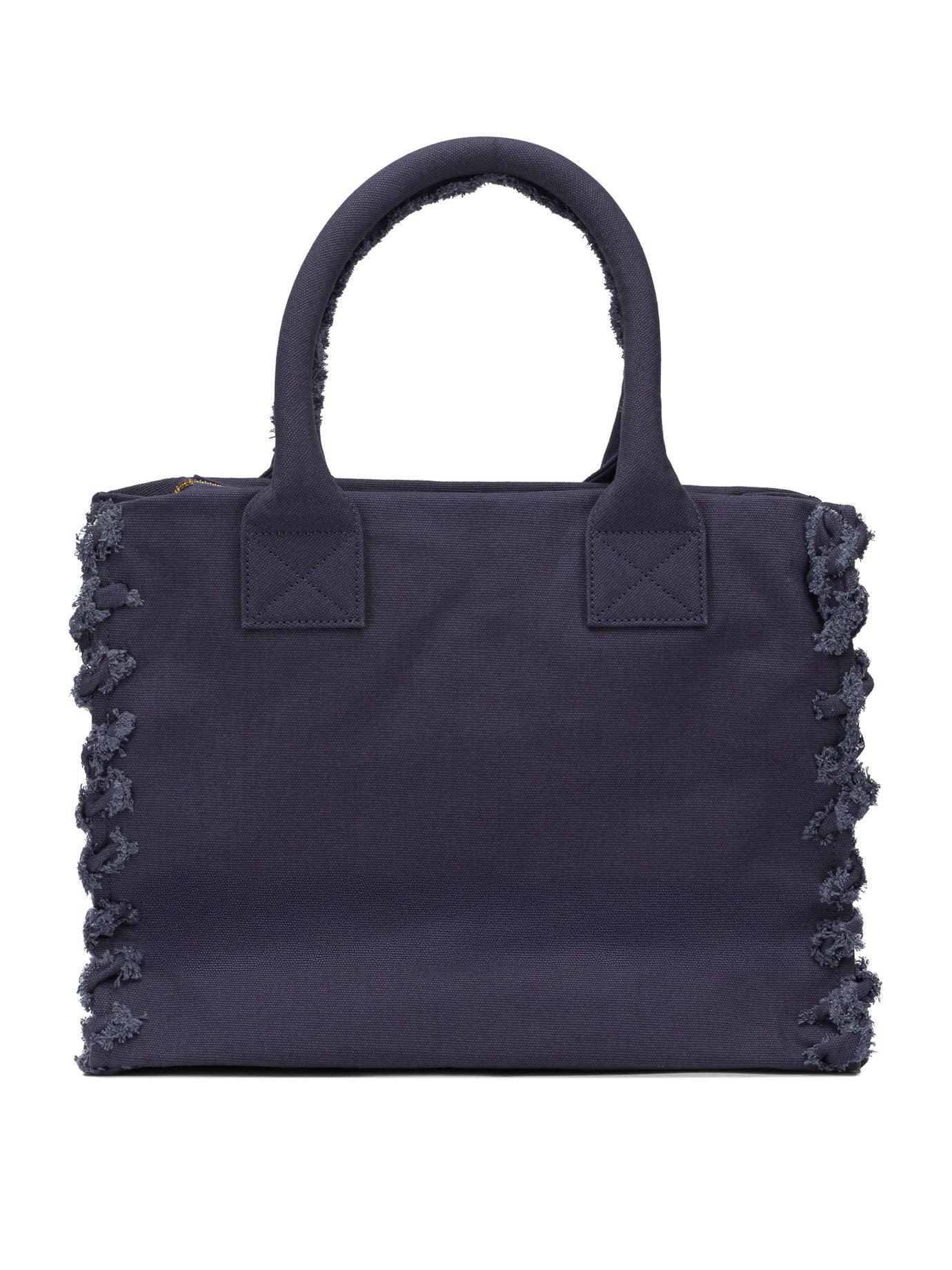 PURPLE COTTON HANDBAG - Image 3