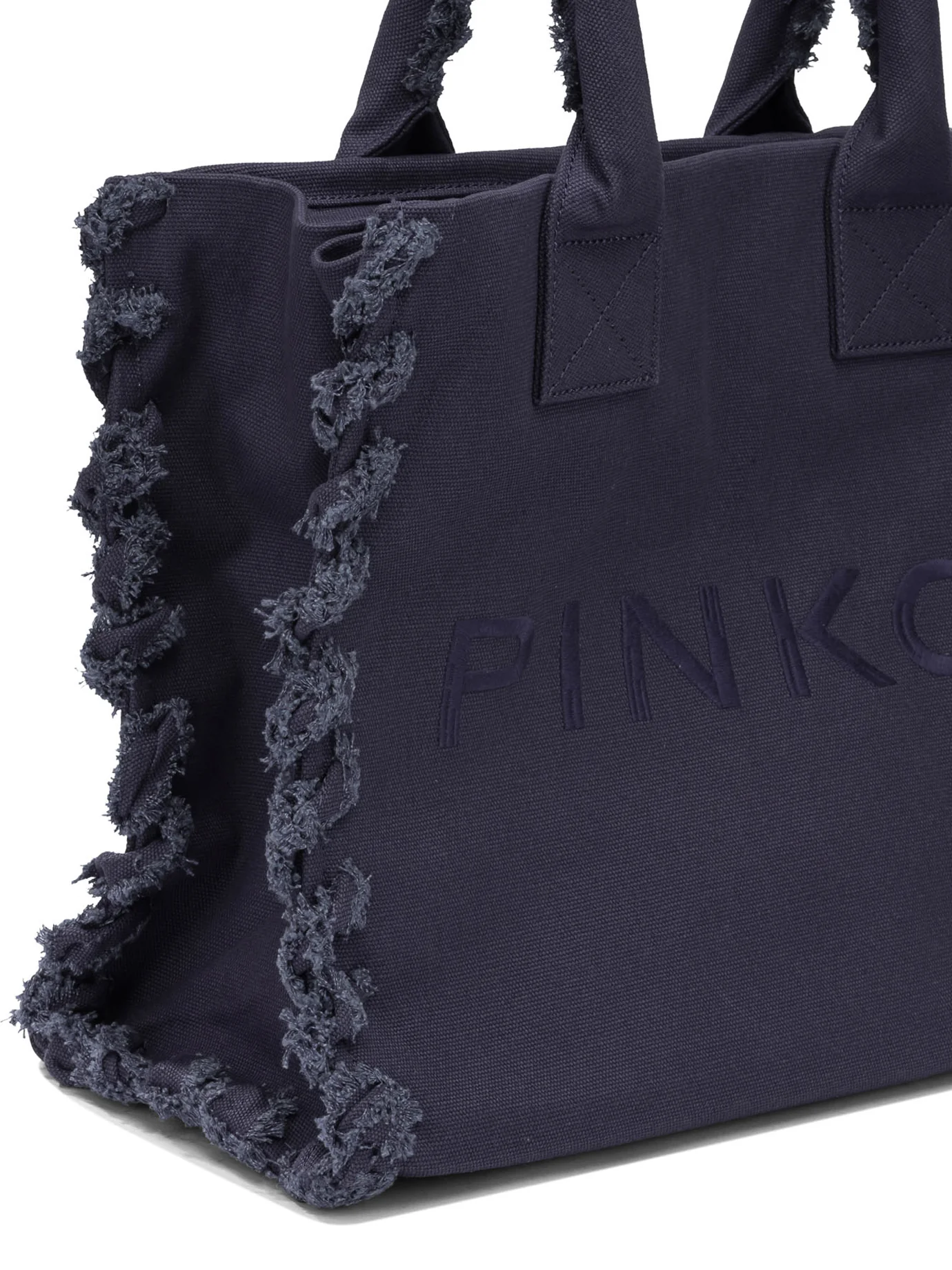 PURPLE COTTON HANDBAG - Image 4