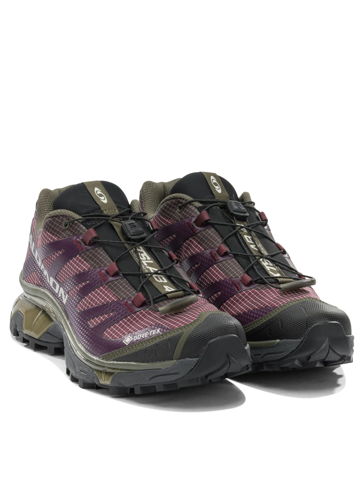 PURPLE FABRIC RUBBER SNEAKERS - Image 2