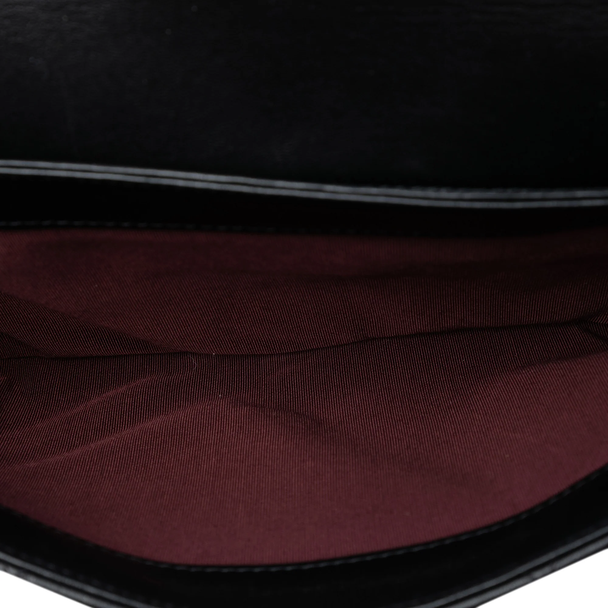 Quilted Lambskin Retro Label Shoulder Bag - Image 4