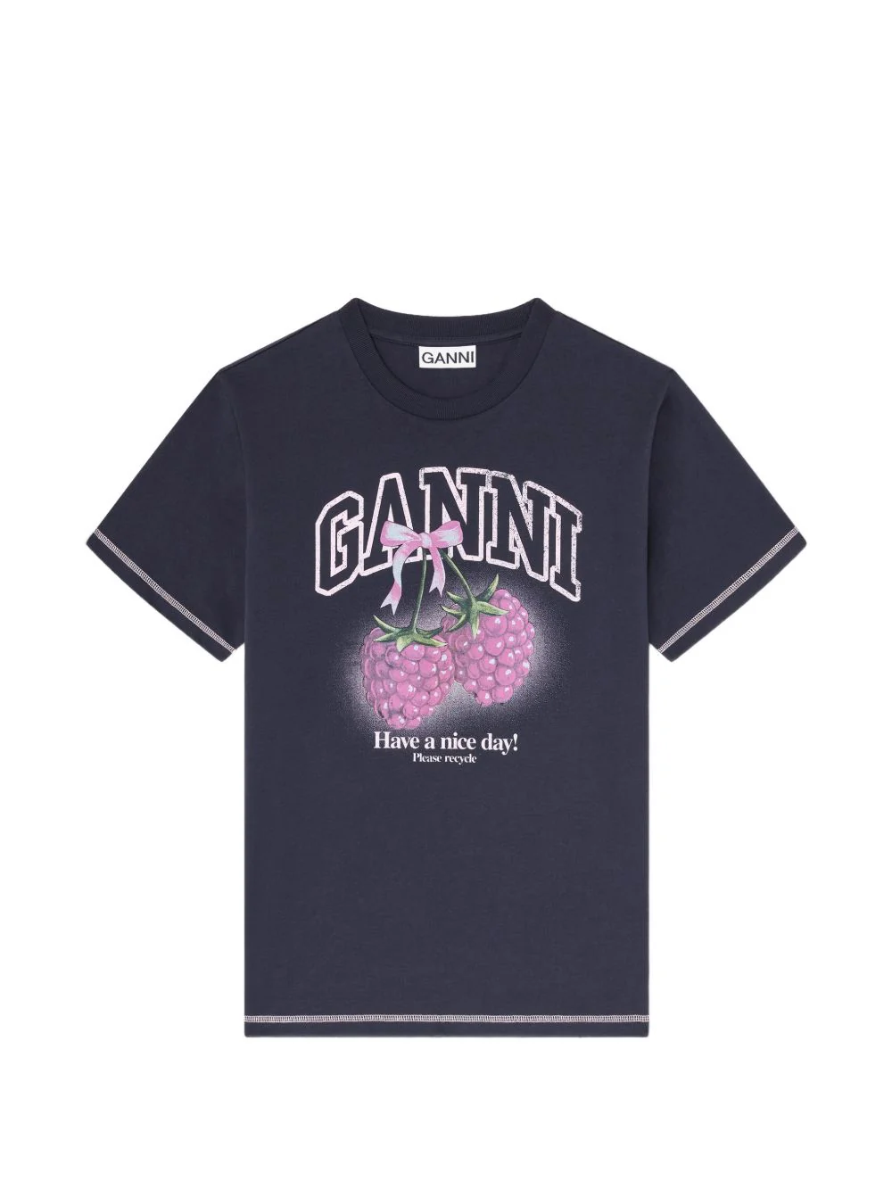 RASPBERRY COTTON T-SHIRT