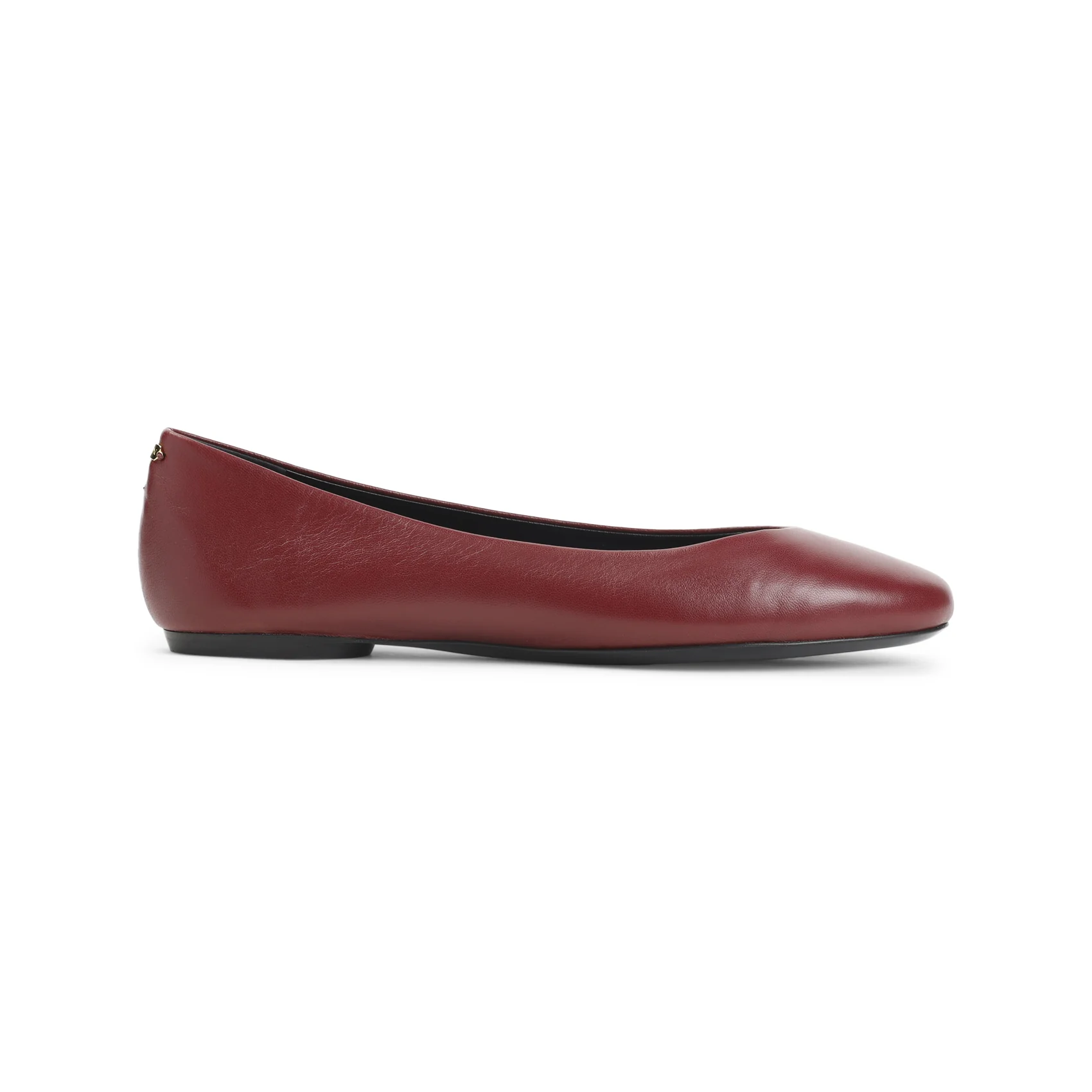 RED LAMBSKIN BALLERINAS - Image 2