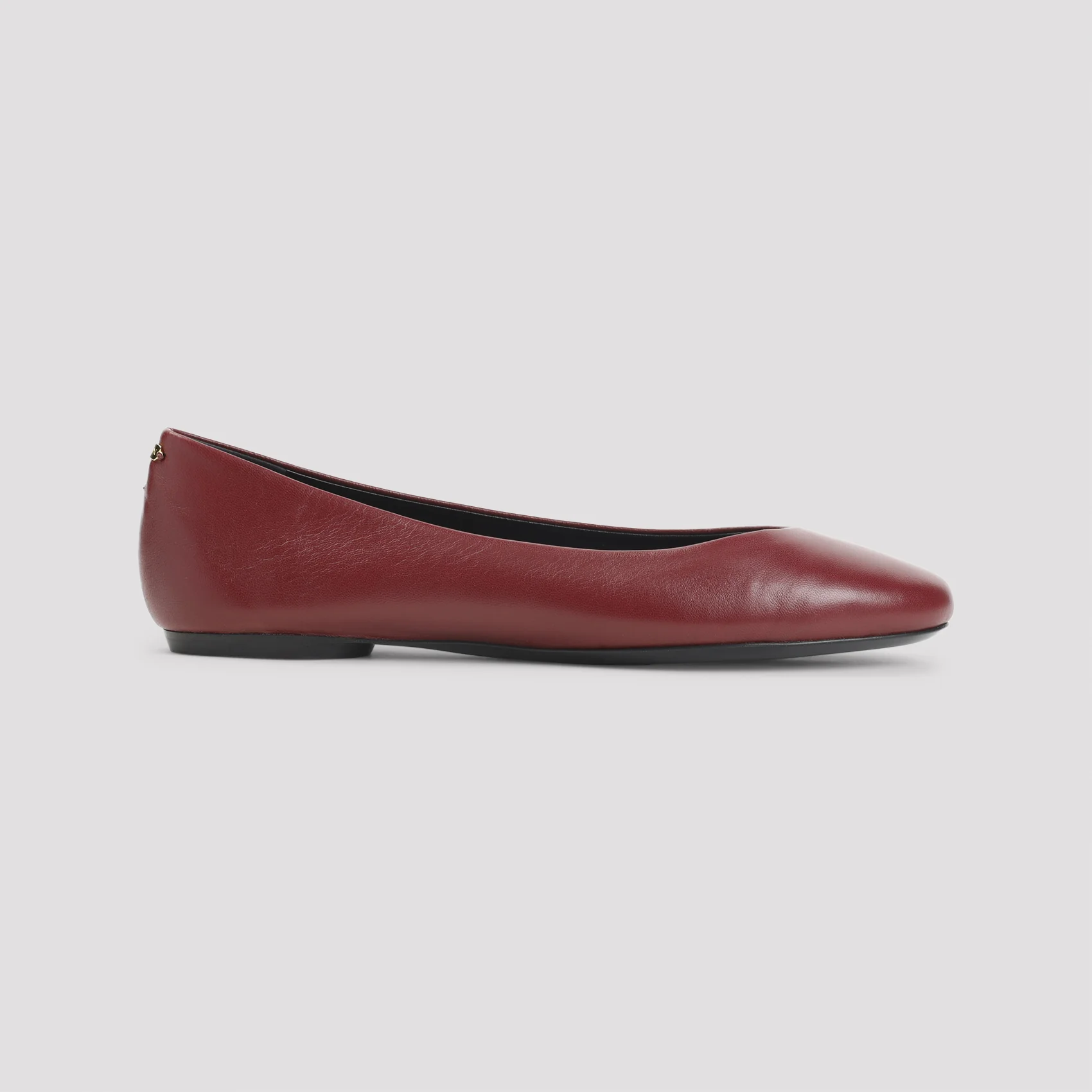 RED LAMBSKIN BALLERINAS - Image 3