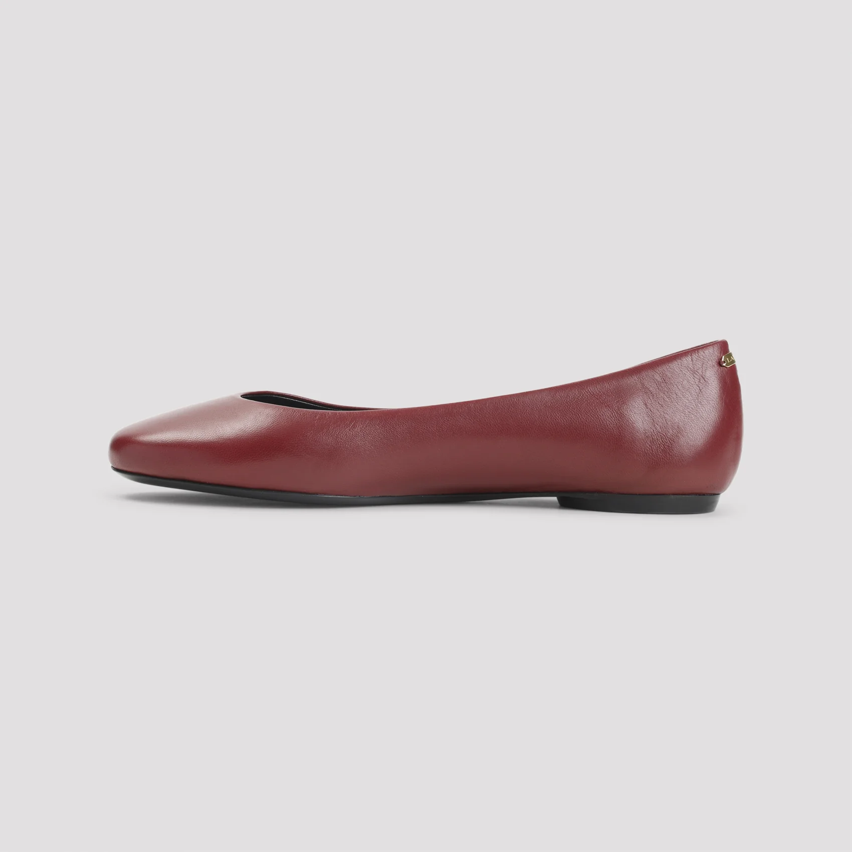 RED LAMBSKIN BALLERINAS - Image 4