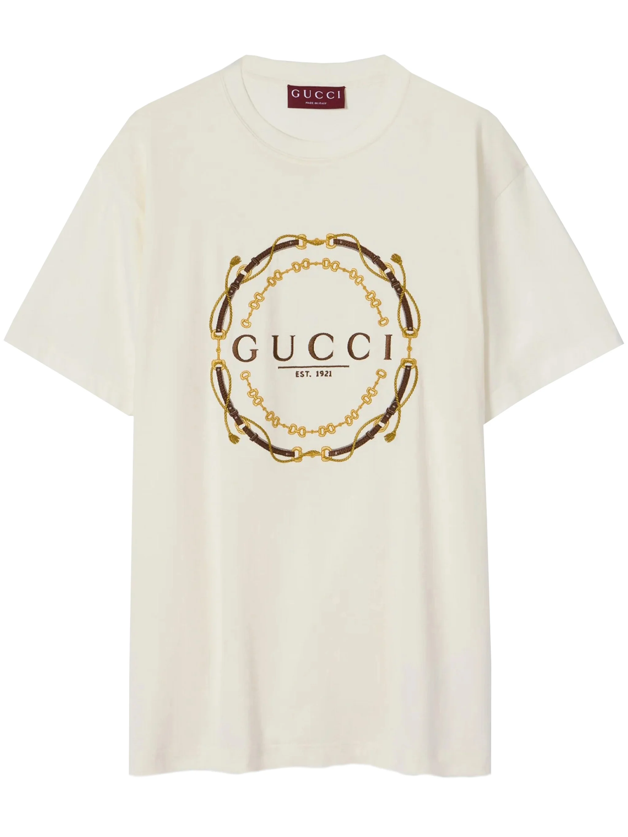 REGULAR MEDIUM JERSEY WHITE COTTON T-SHIRT