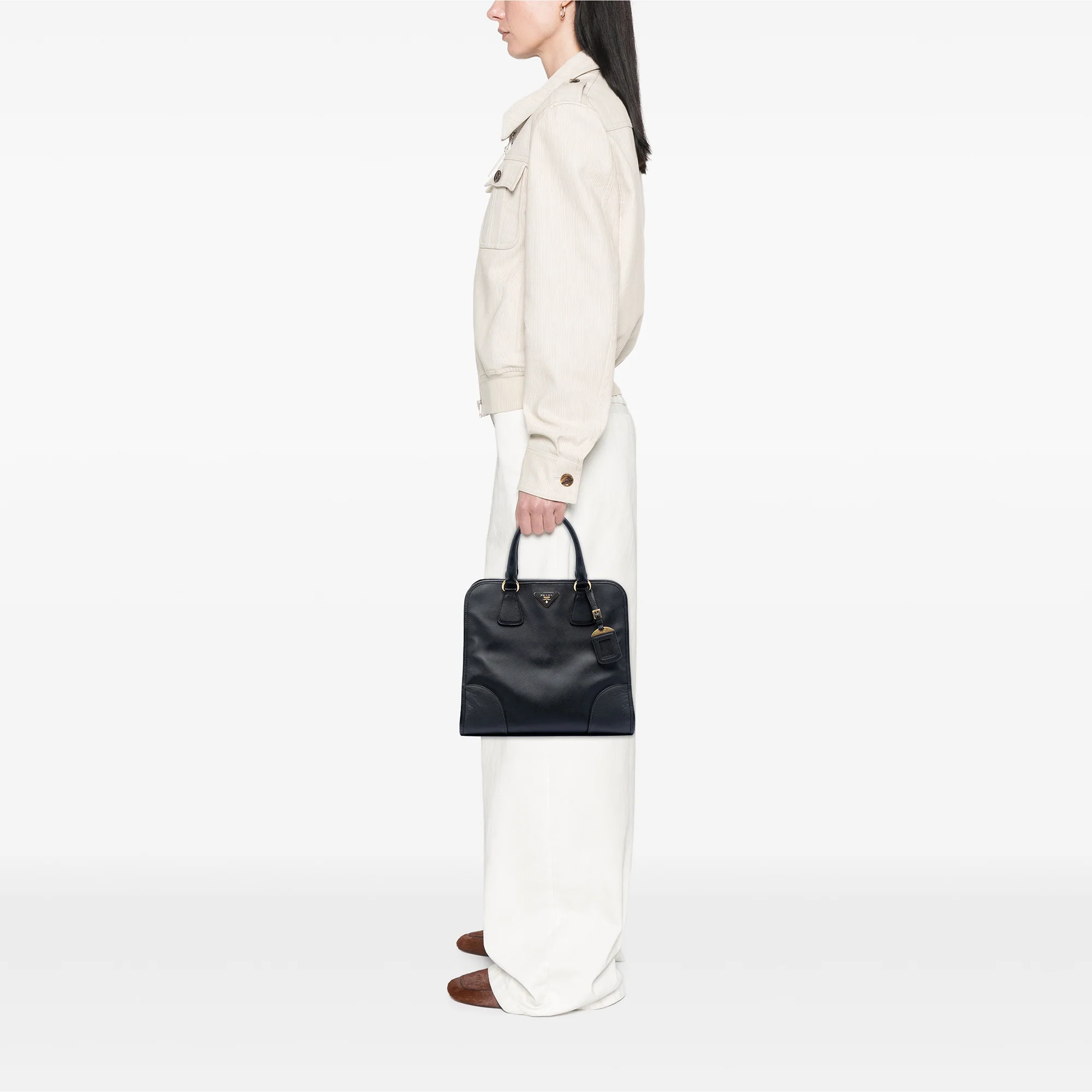 Saffiano Lux Convertible Tote - Image 6