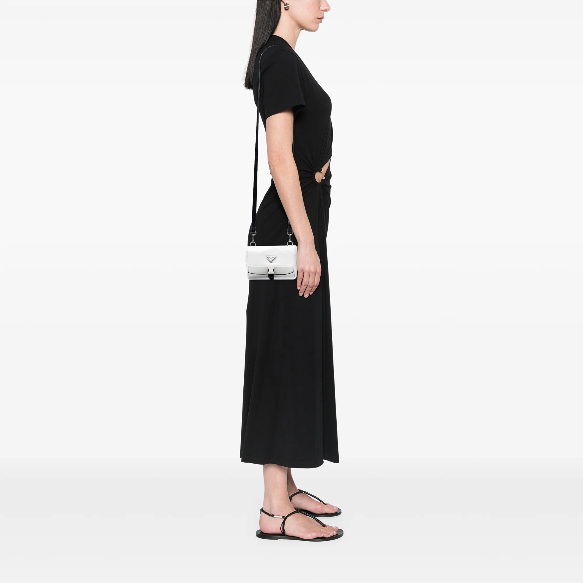 Saffiano Trimmed Re Nylon Smartphone Case - Image 6