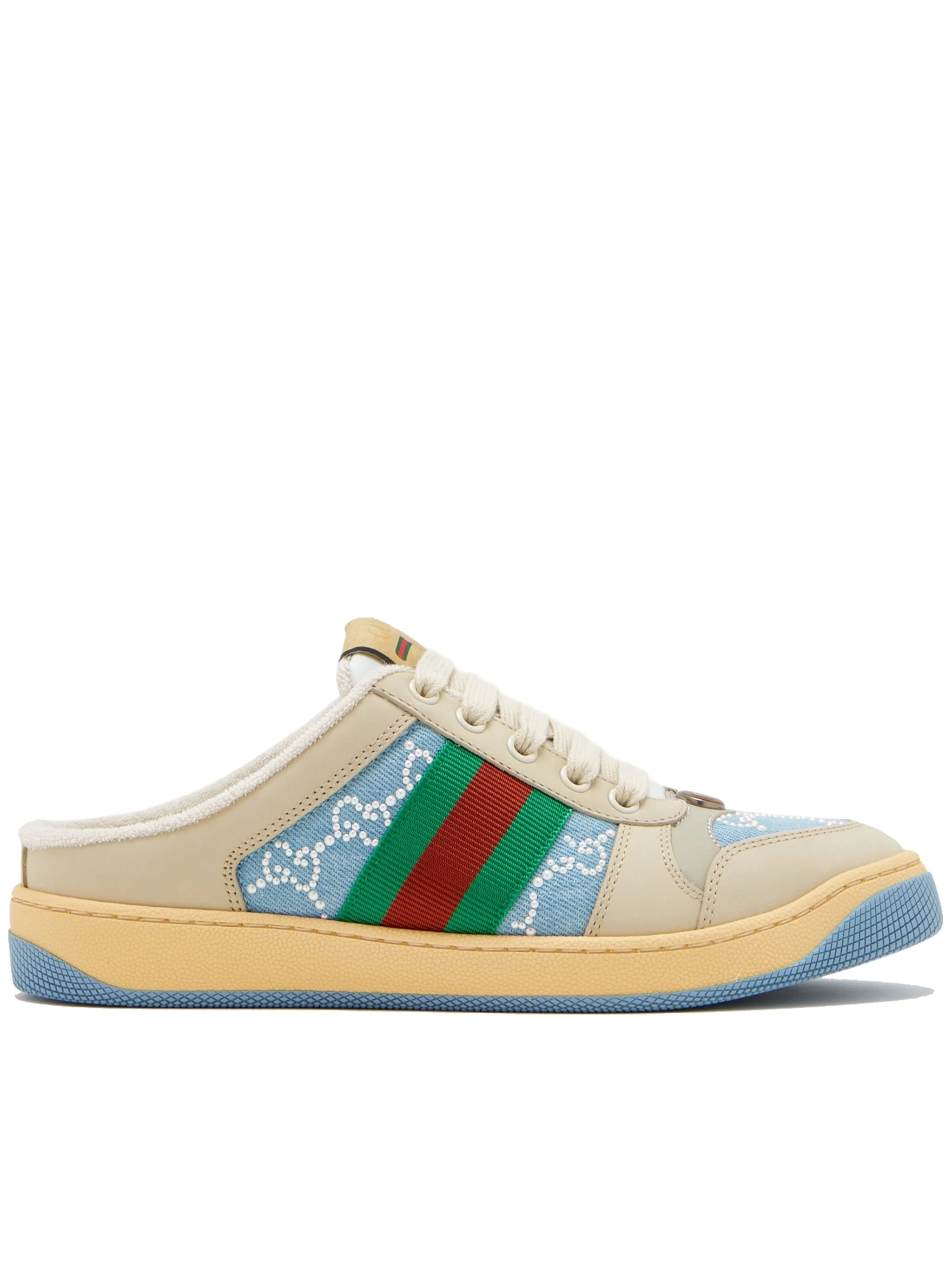 SCREENER WHITE CANVAS SNEAKERS
