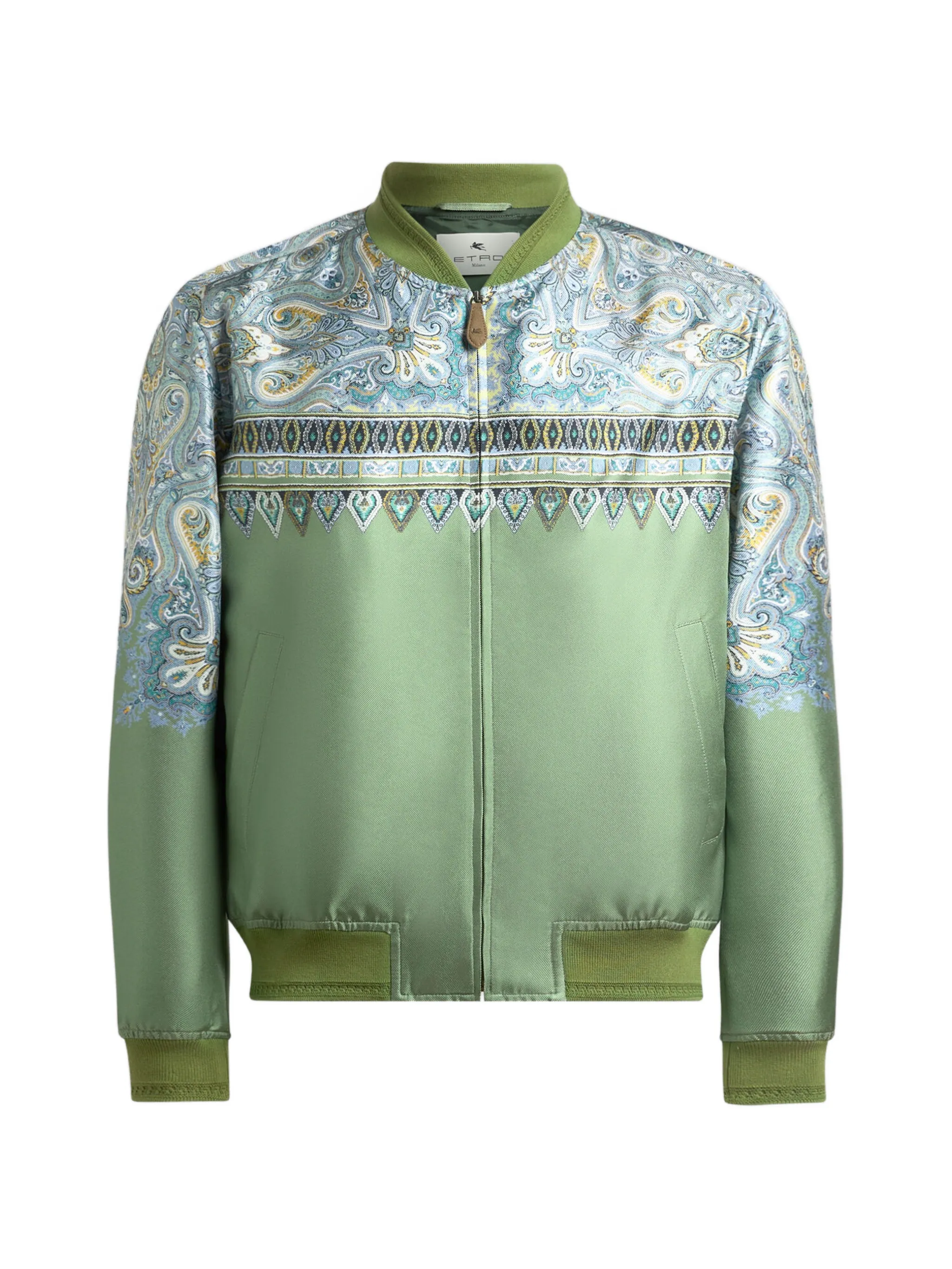 SILK COTTON POLYAMIDE BOMBER - Image 4