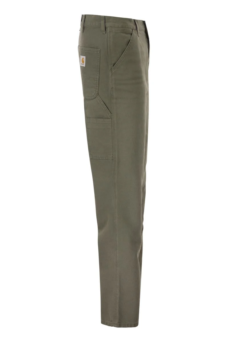 SINGLE KNEE - COTTON TROUSERS - Image 3