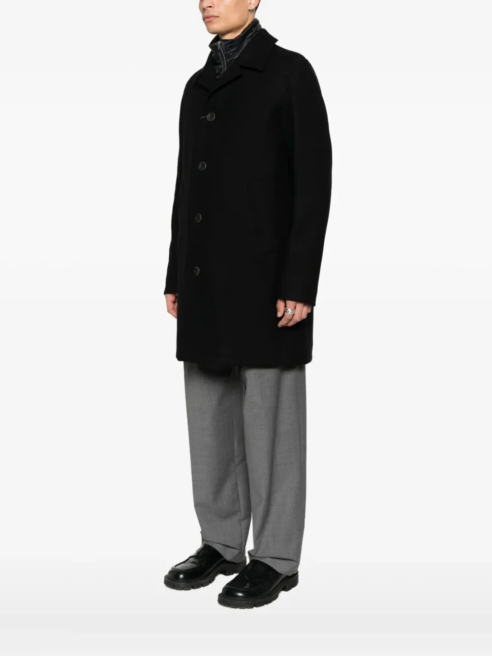 SINGLE-BREASTED PADDED COAT - Image 3