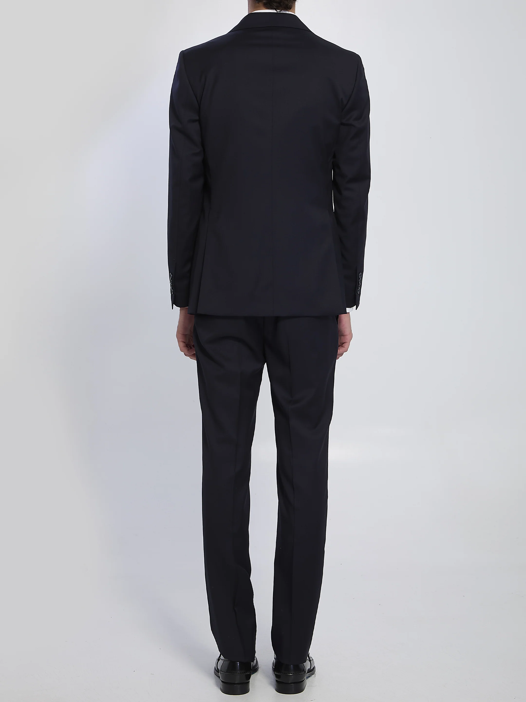 SINGLE-BREASTED SUIT IN VIRGIN WOOL - Image 4