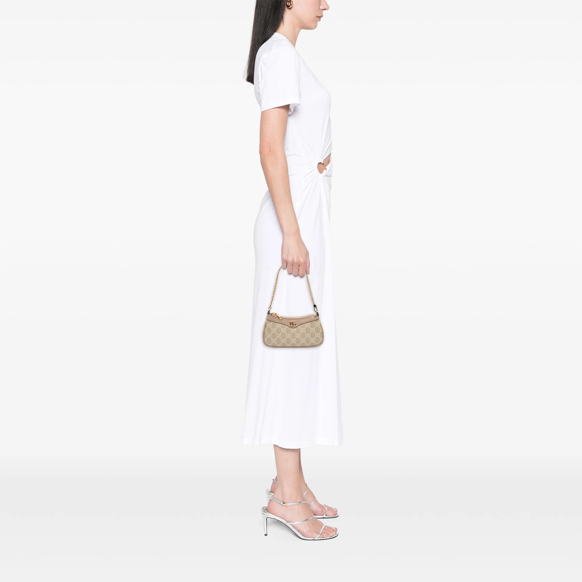 Small GG Supreme Ophidia Shoulder Bag - Image 10