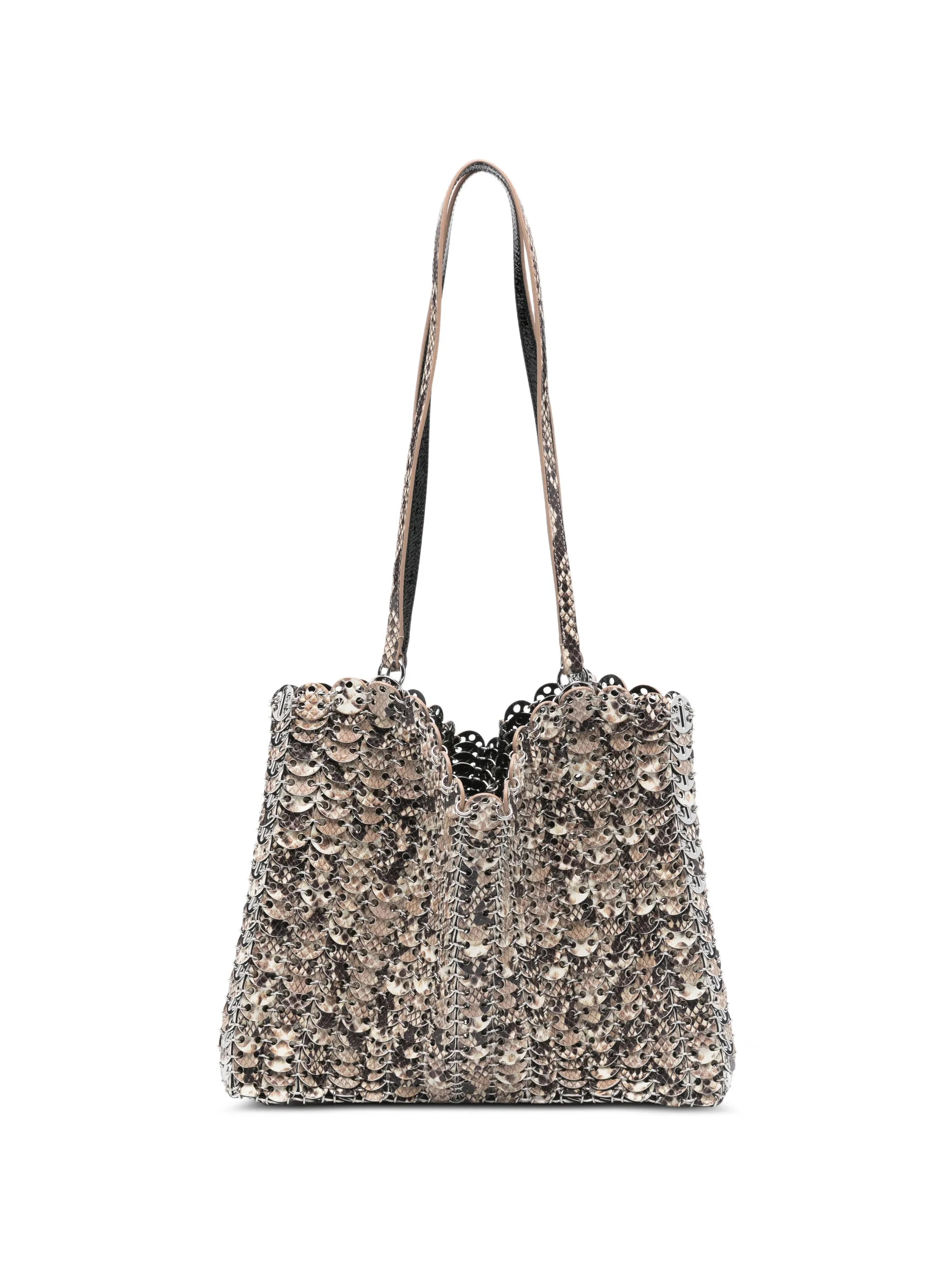 SNAKE WHITE SILVER CALF STEEL