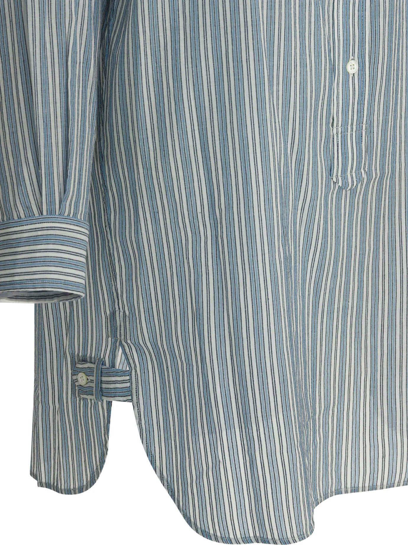 Striped chemisier dress - Image 4