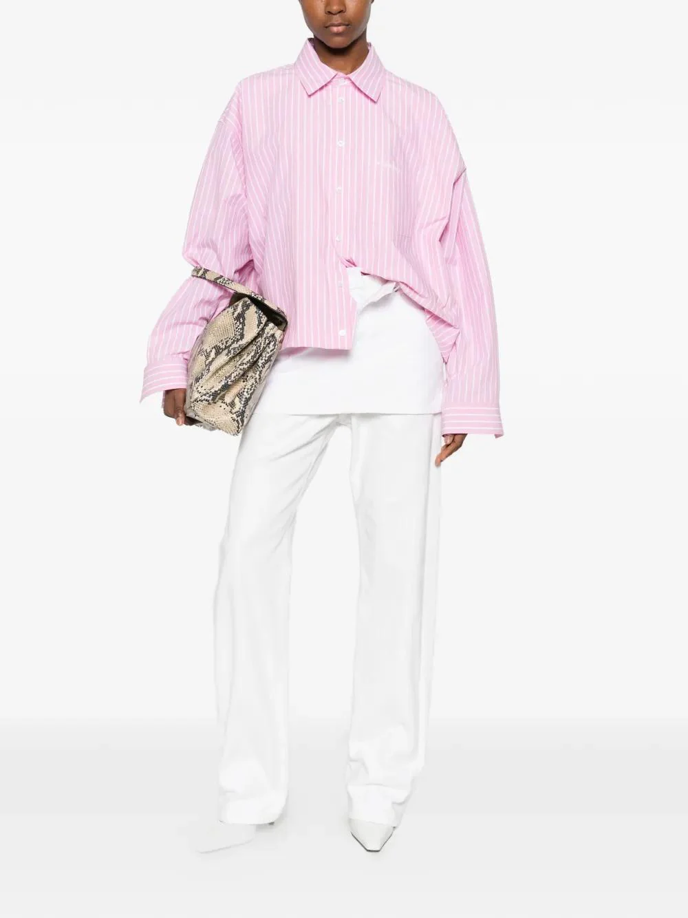STRIPED-PATTERN SHIRT - Image 2