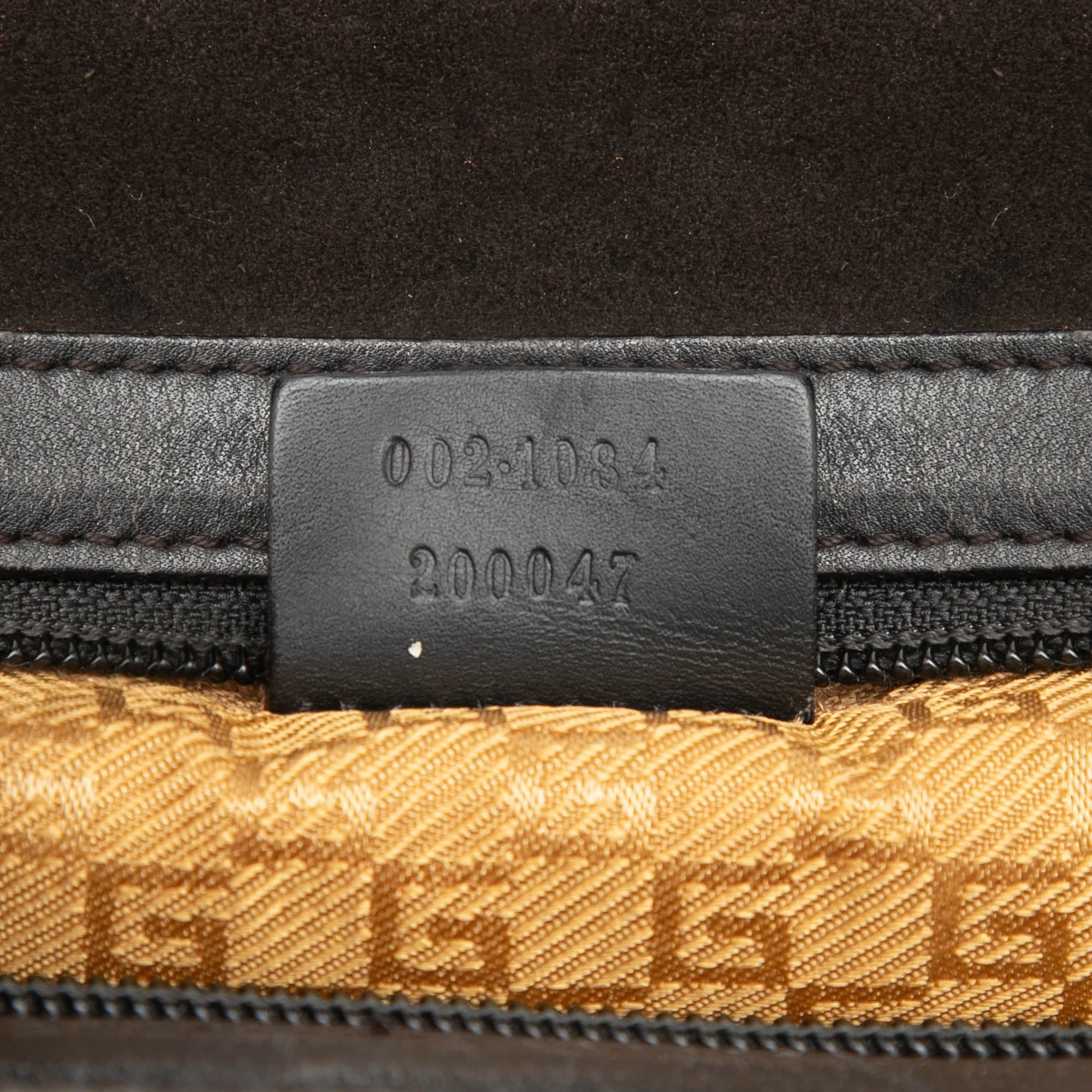 Suede Bamboo Handbag - Image 6