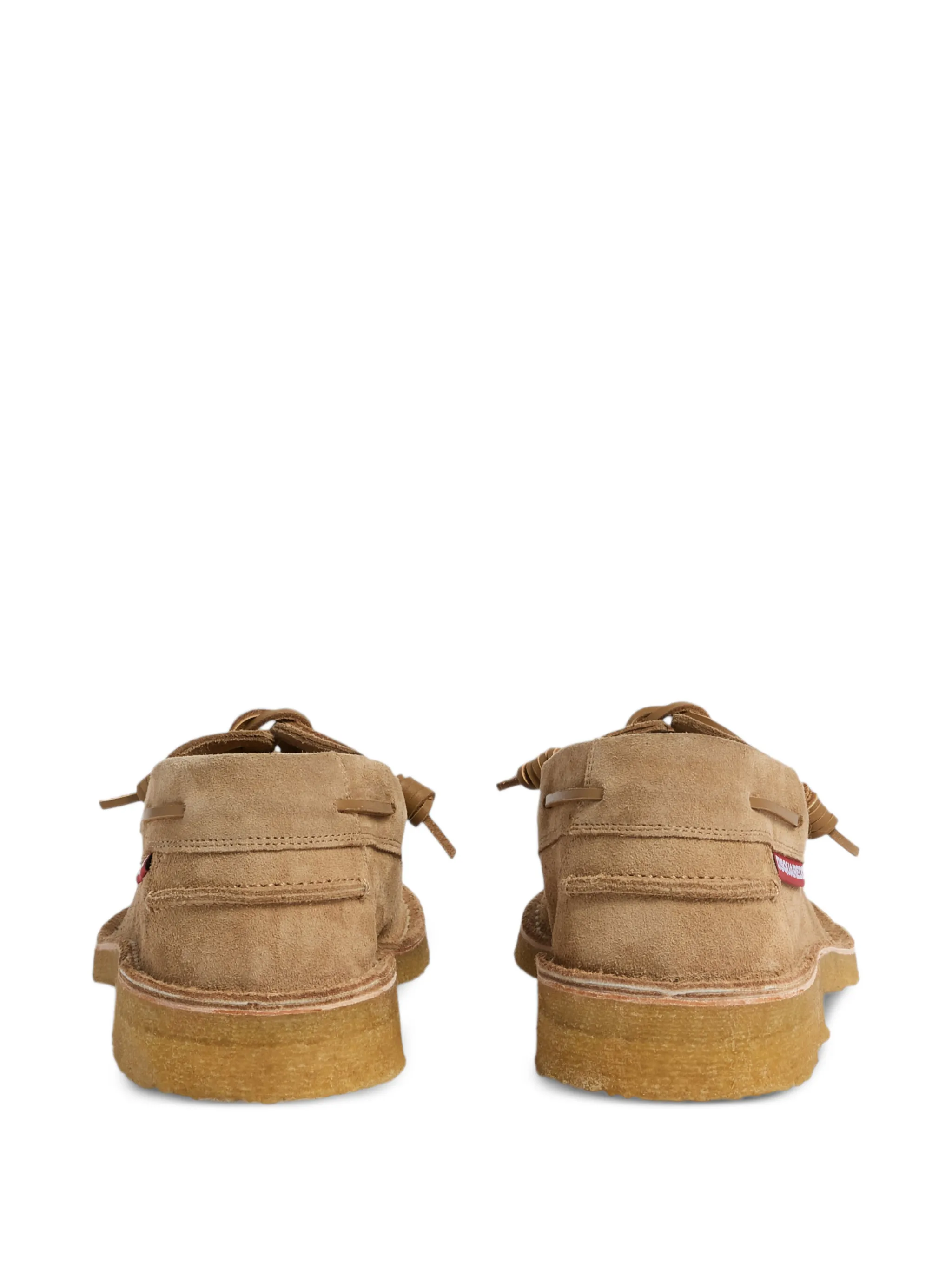 TABACCO CALF LEATHER BOAT SHOES - Image 3