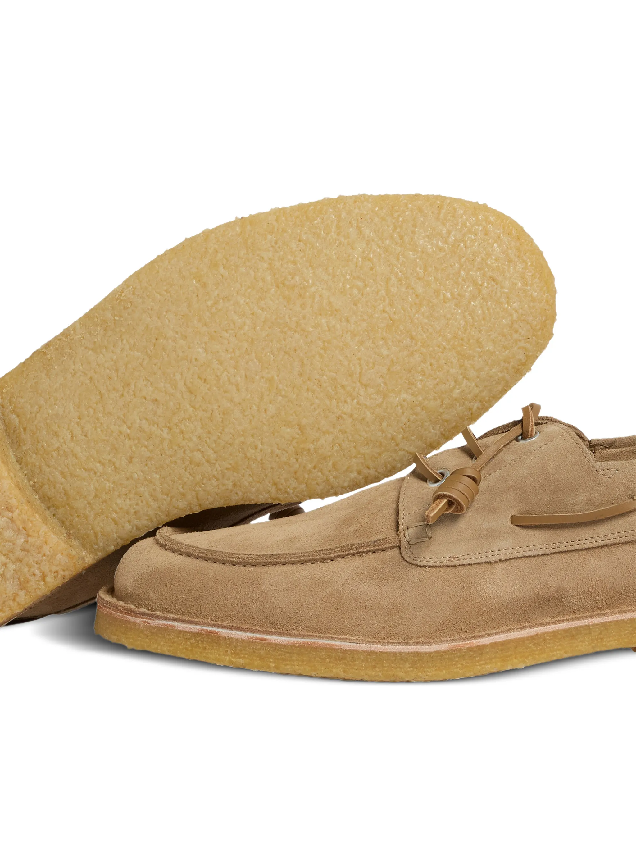 TABACCO CALF LEATHER BOAT SHOES - Image 5