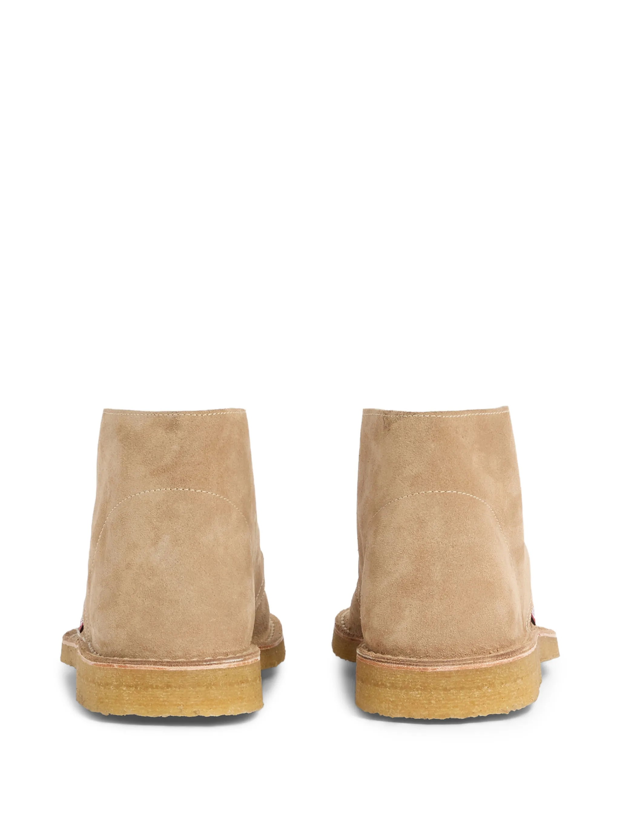 TABACCO CALF LEATHER LACE-UP BOOTS - Image 4