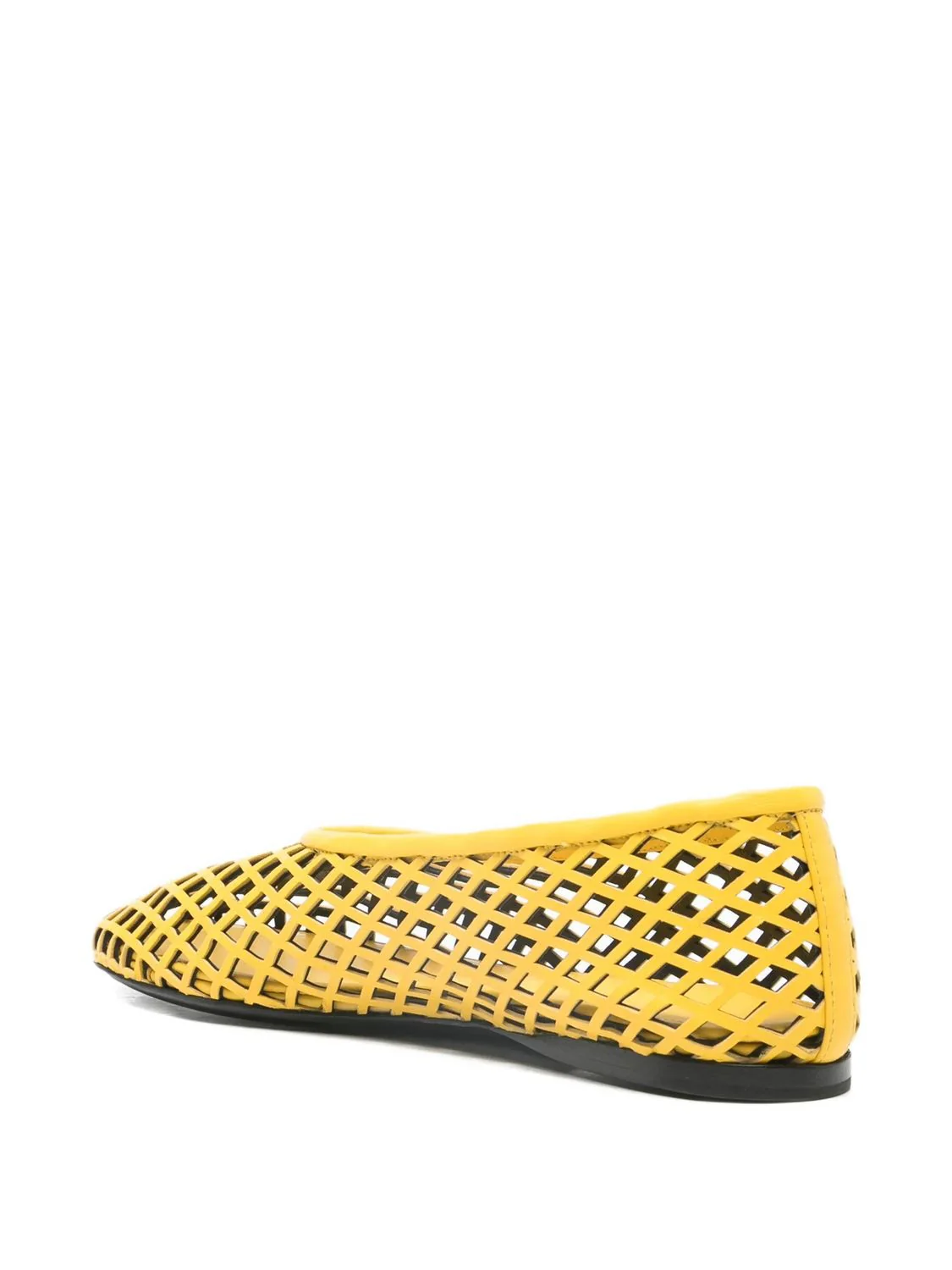 TEE PERFORATED BALLERINA FLATS IN N - Image 2