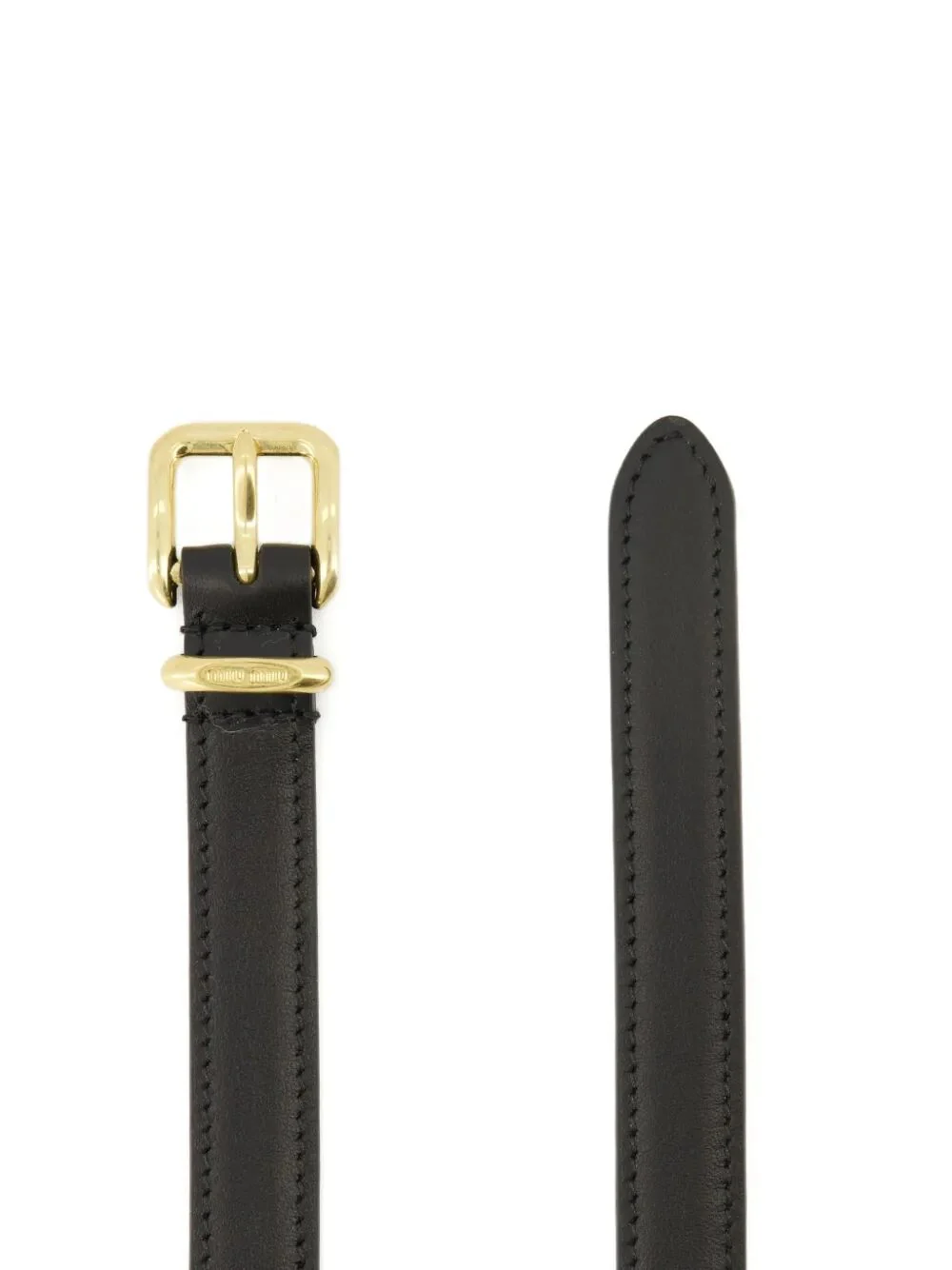 THIN LEATHER BELT - Image 2