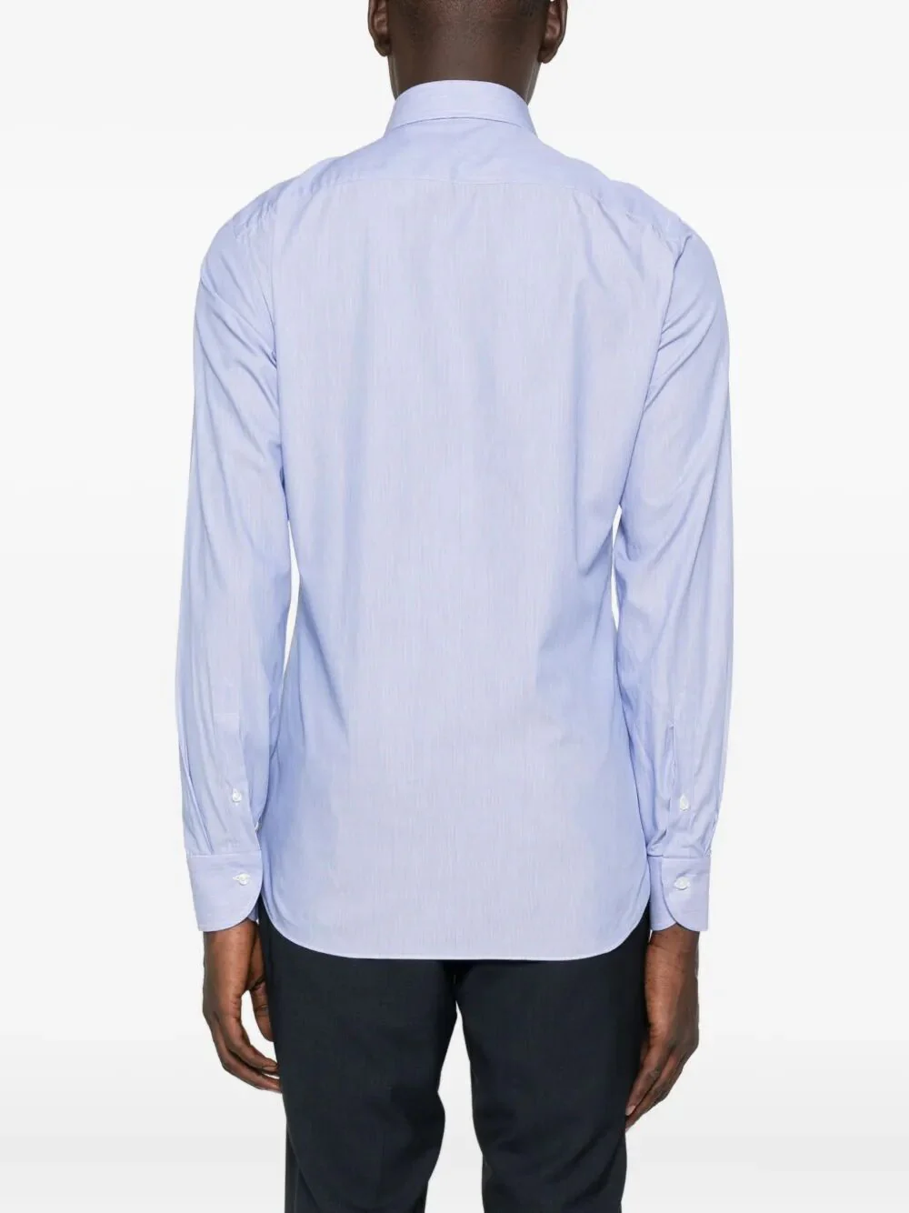 THIN STRIPED COTTON SHIRT - Image 3