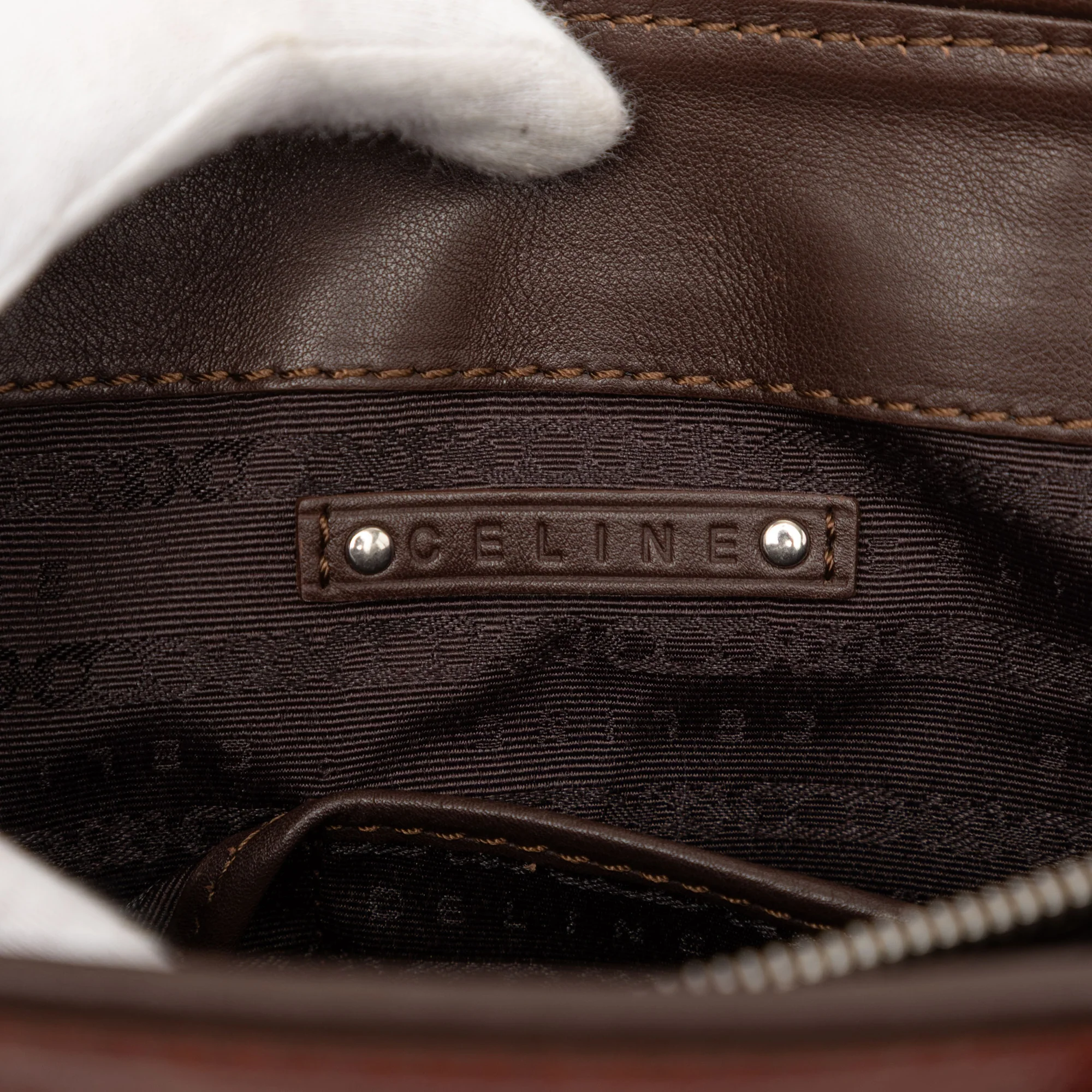 Tricolor Leather Boogie Handbag - Image 5