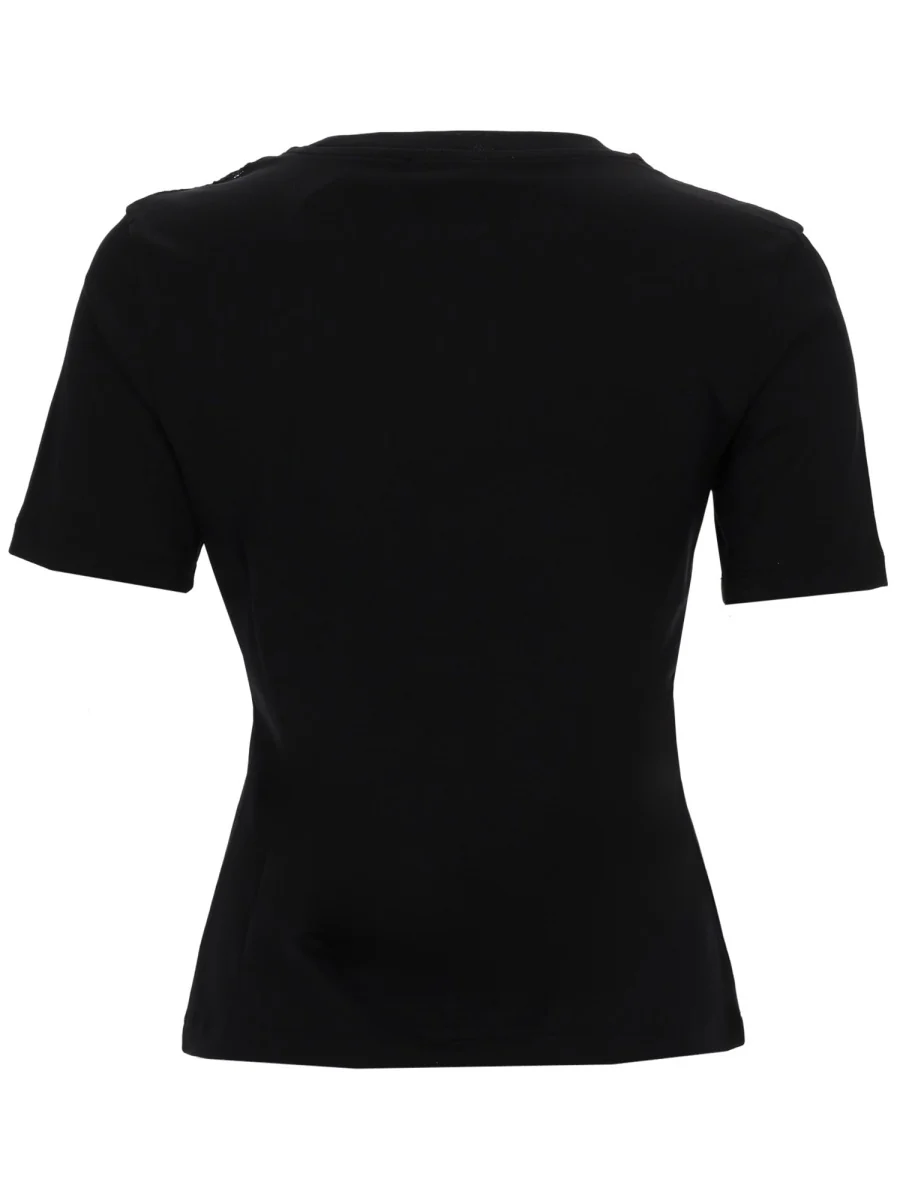 TSHIRT WITH BOW AND LACE INSERTS - Image 3