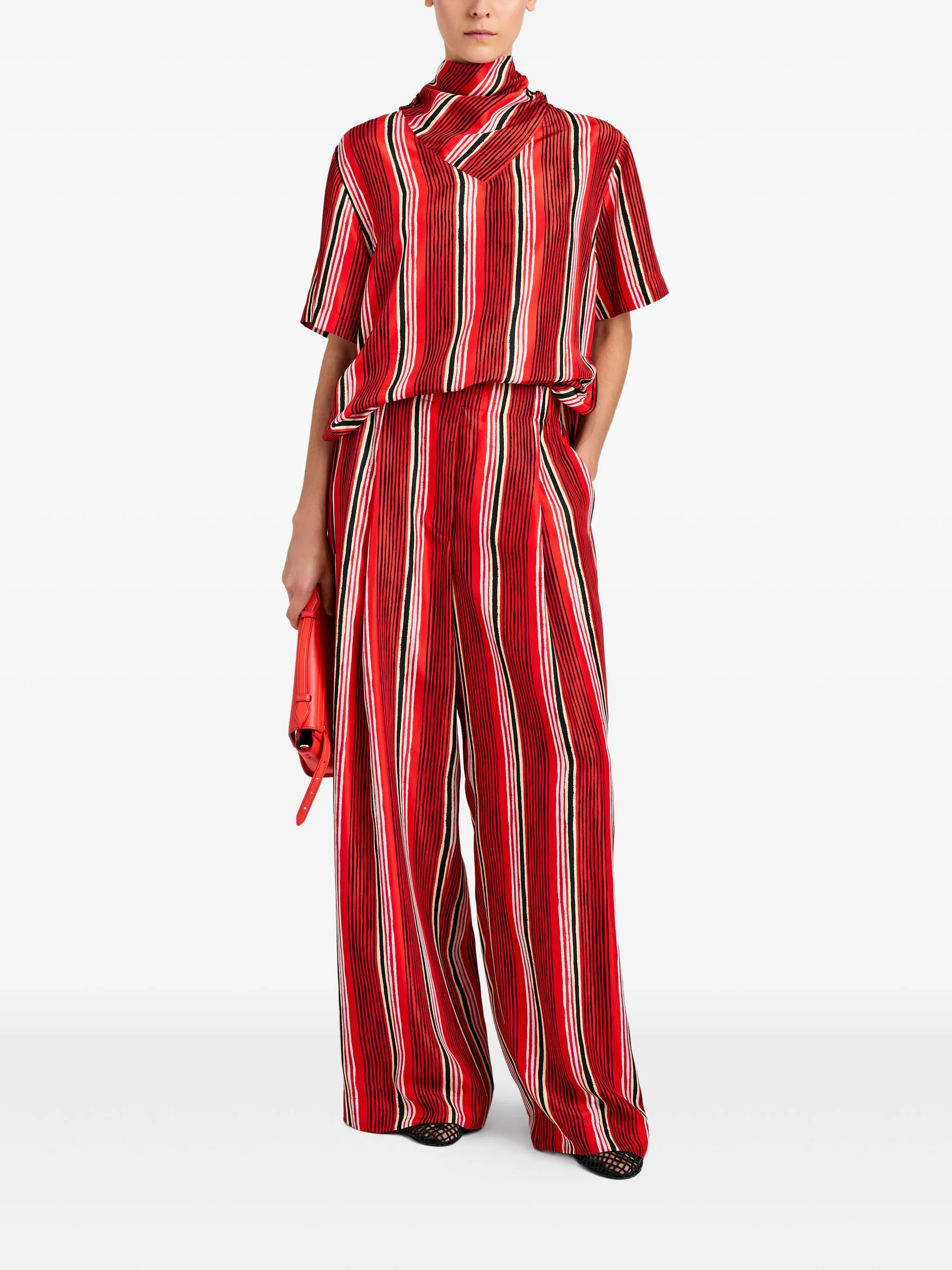 VERMILLION SILK AMIRA TOP - Image 3