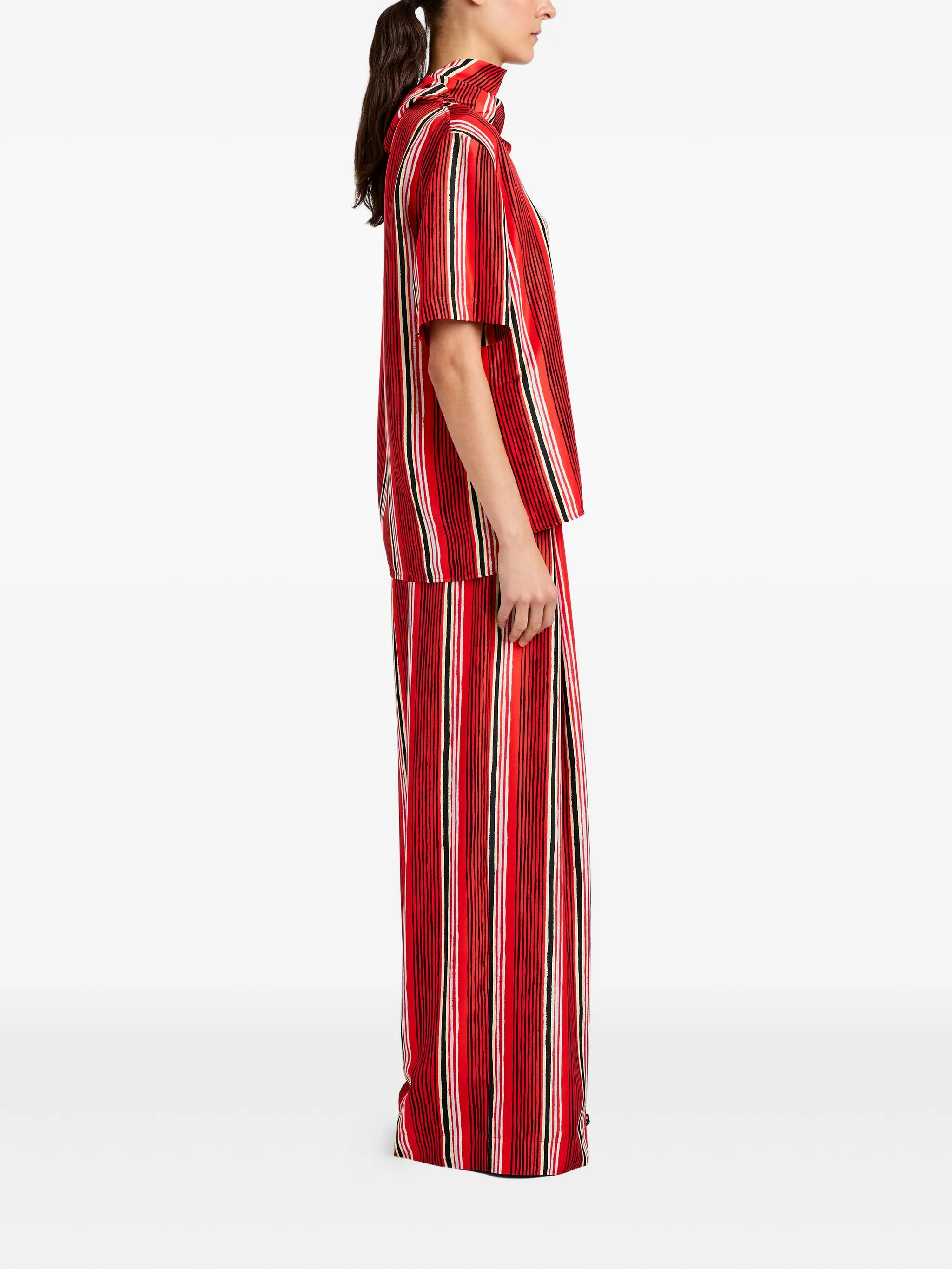 VERMILLION SILK AMIRA TOP - Image 4