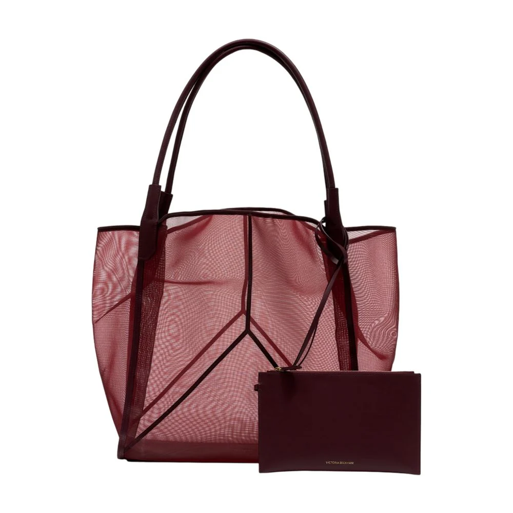 VICTORIA SHOPPER BAG -  - SYNTHETIC - BURGUNDY - Image 3