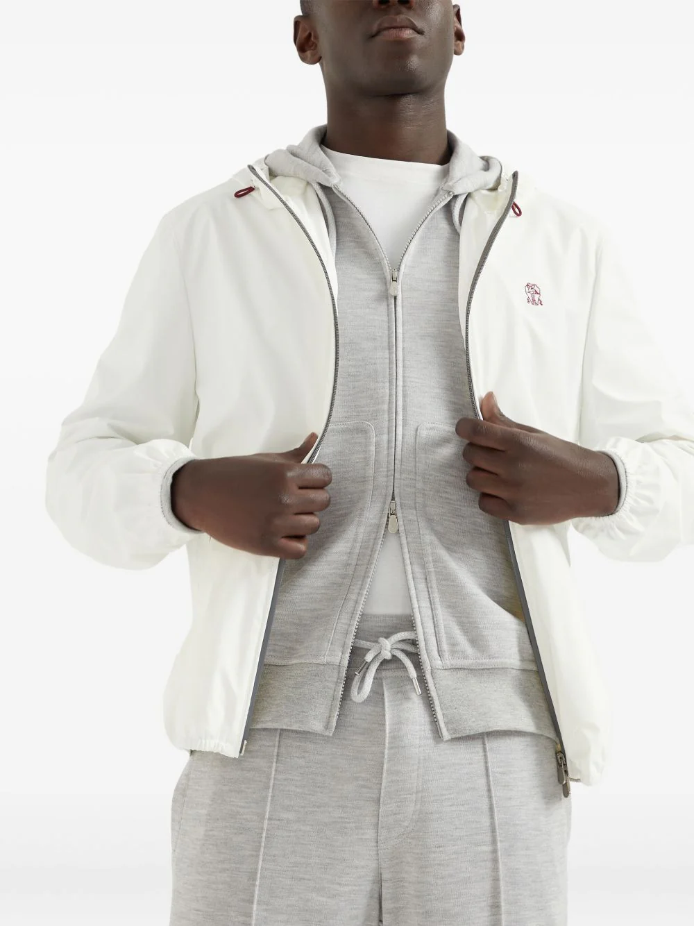 WATER-RESISTANT BLOUSON JACKET - Image 3
