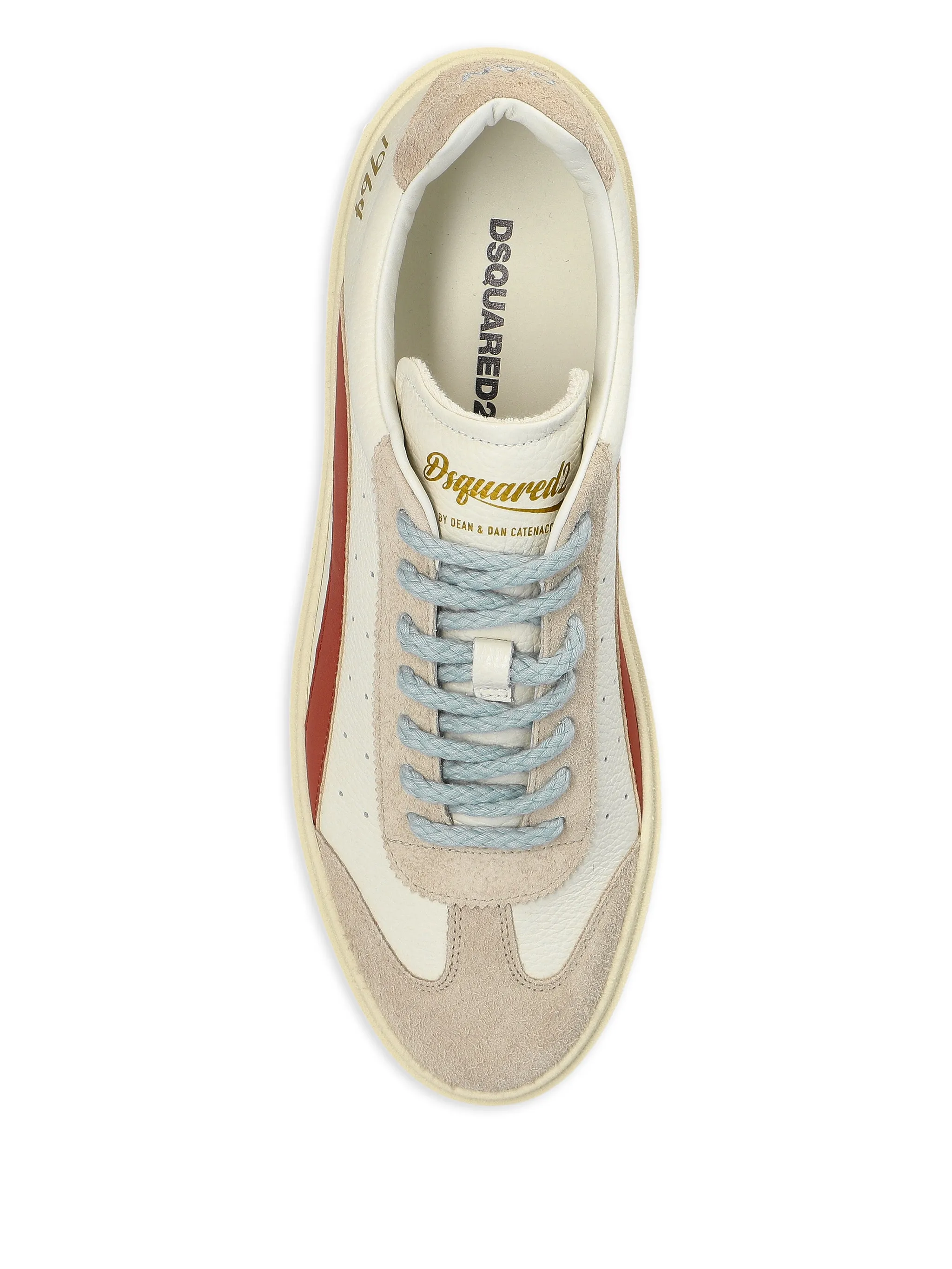 WHITE CALF GOAT RIDER SNEAKERS - Image 5