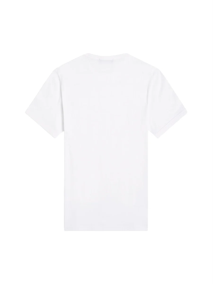 WHITE COTTON T-SHIRT - Image 3