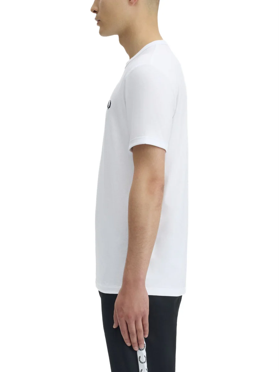 WHITE COTTON T-SHIRT - Image 5
