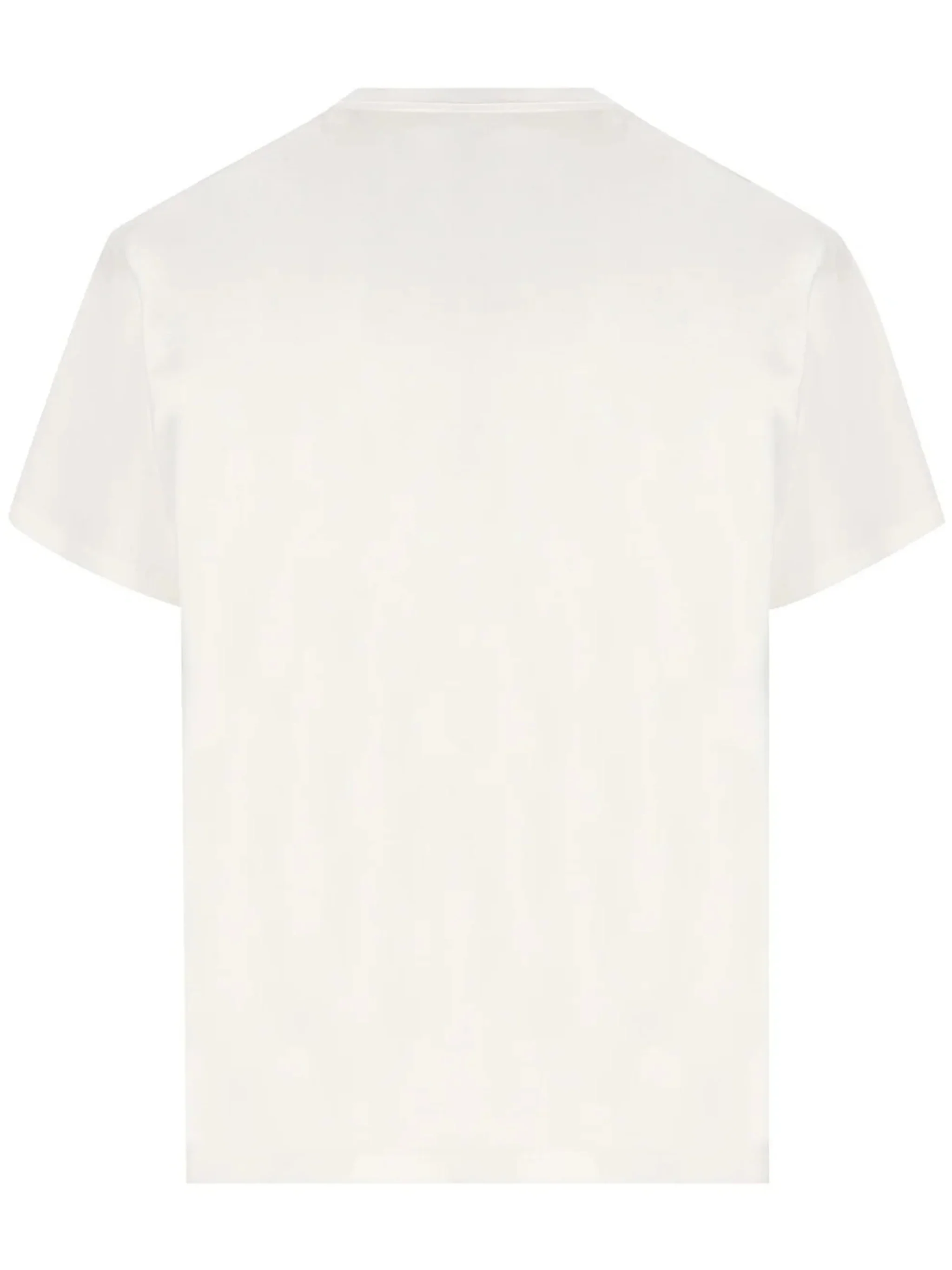 WHITE COTTON T-SHIRT - Image 2