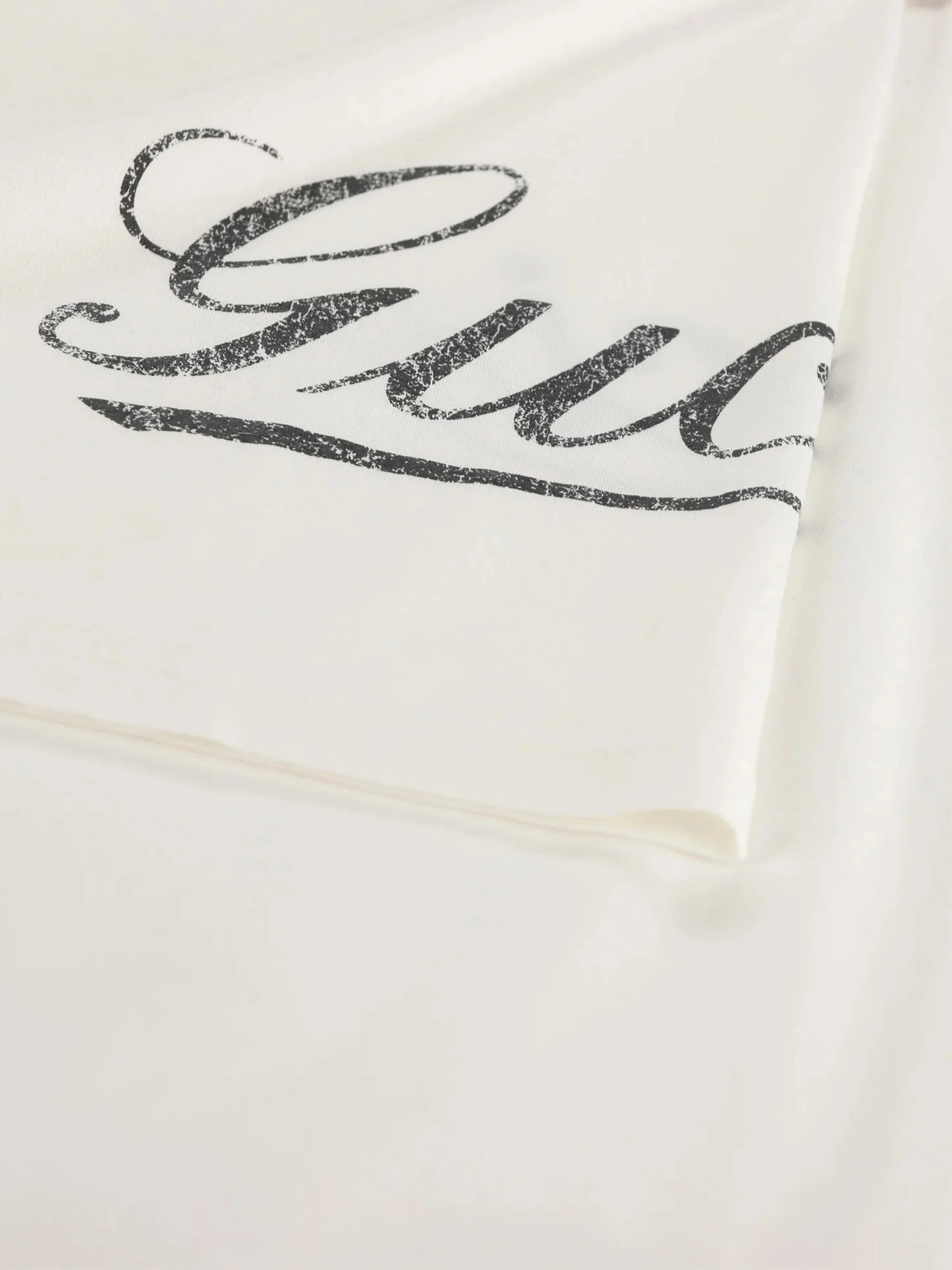 WHITE COTTON T-SHIRT - Image 4
