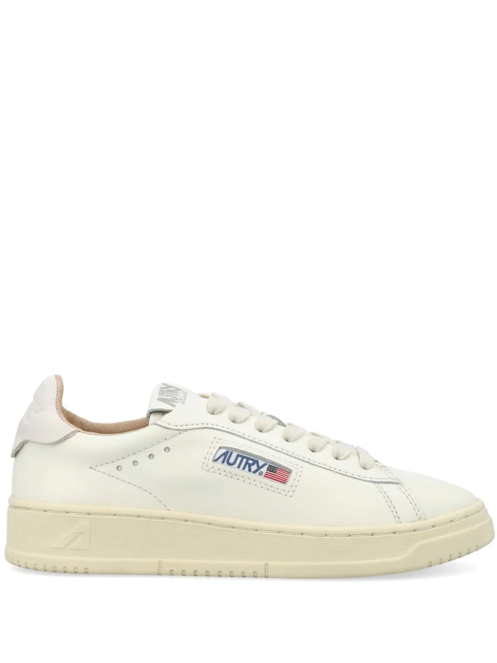 WHITE LEATHER DALLAS SNEAKERS