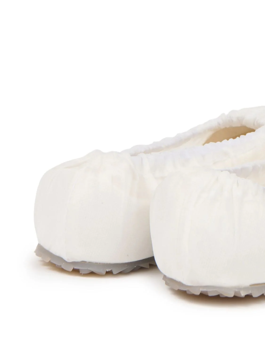 WHITE POLYAMIDE SANDALS - Image 2