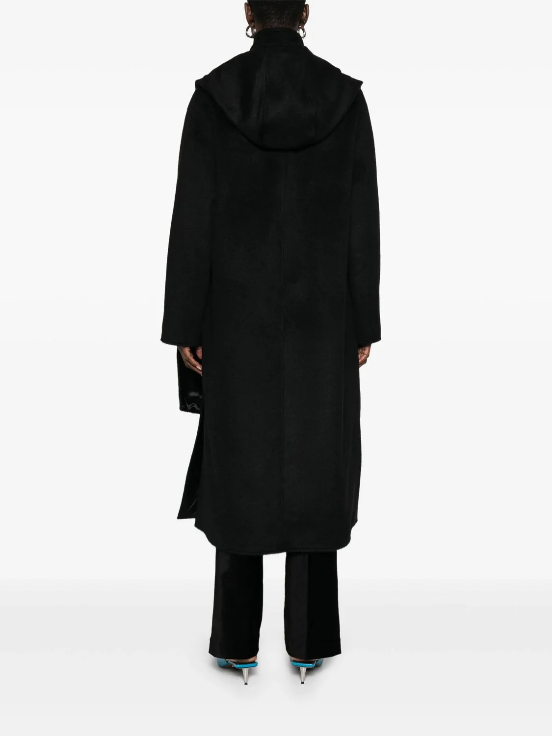 WOOL MOHAIR CLOTH HOODED ASTRAKHAN - Image 4