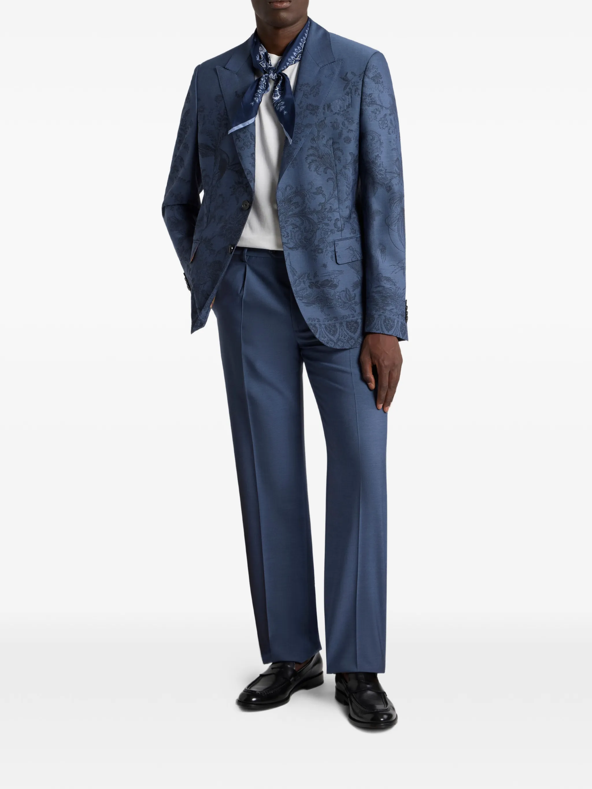 WOOL VISCOSE MILANO PEAK JACKET - Image 3