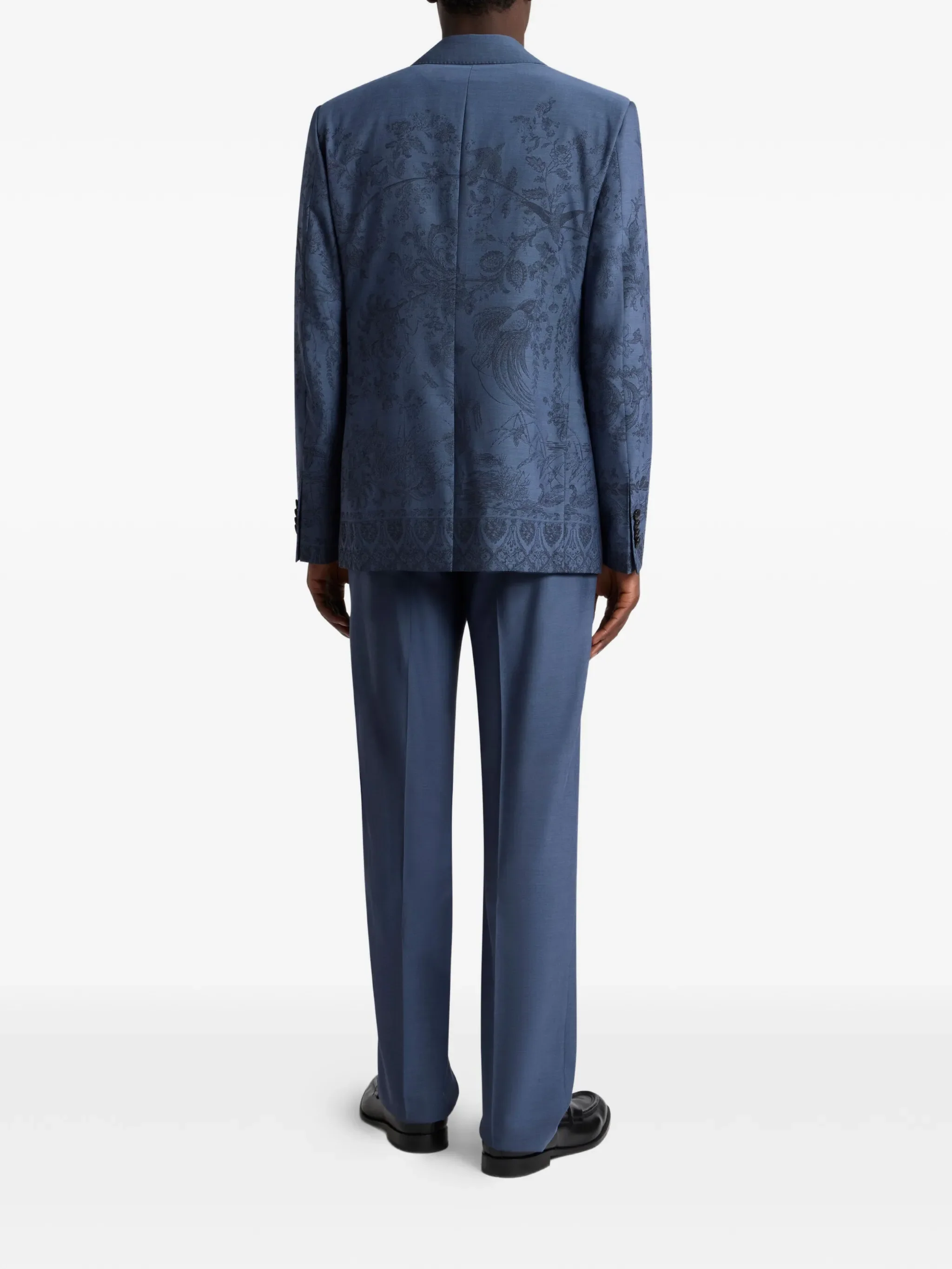 WOOL VISCOSE MILANO PEAK JACKET - Image 4