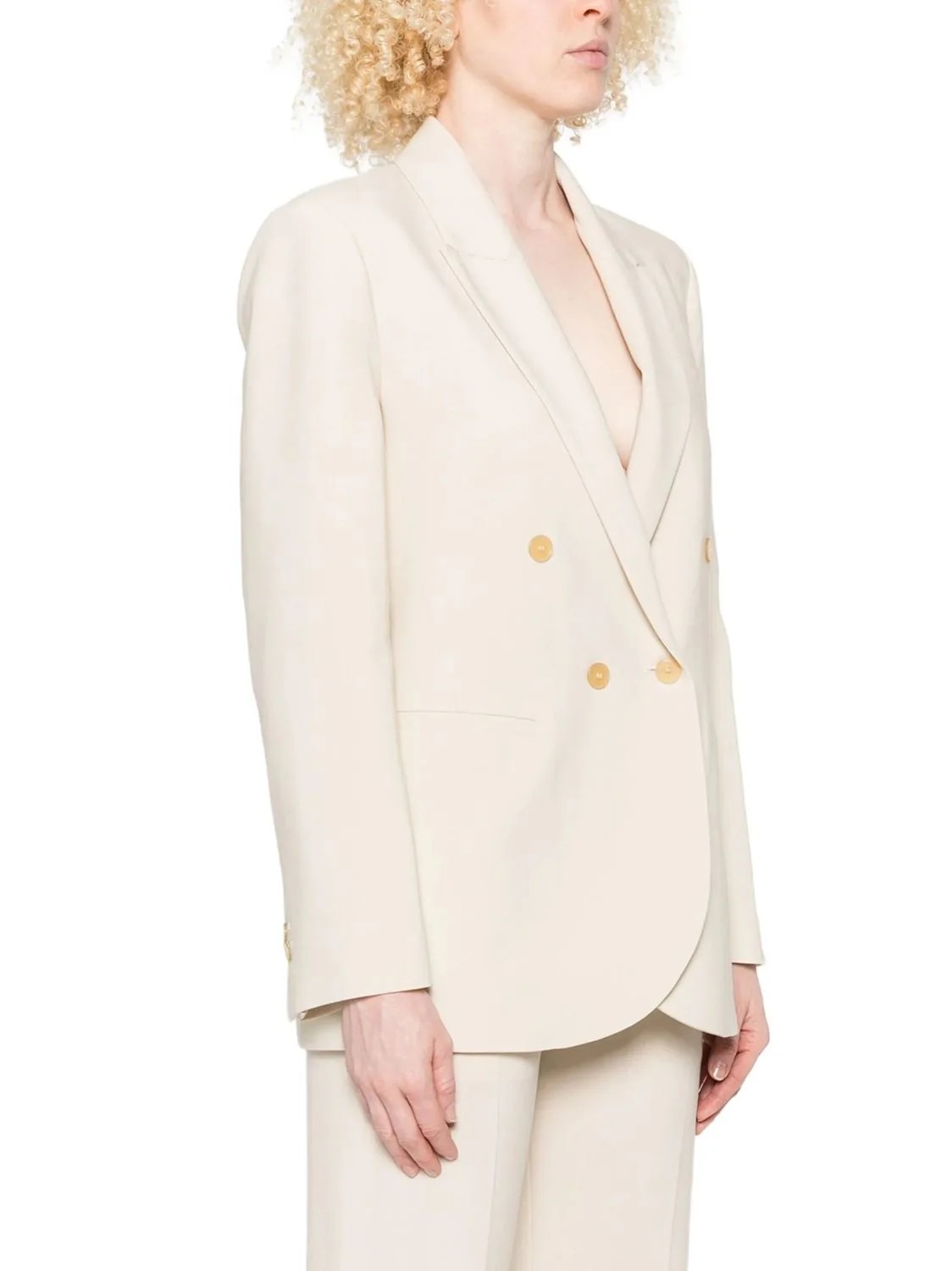 WOOL VISCOSE TWILL REGULAR JACKET - Image 4