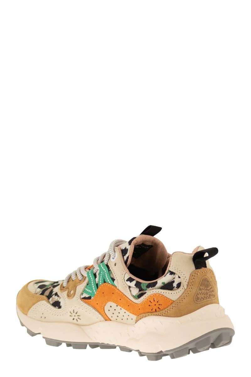 YAMANO 3 - SNEAKERS IN SUEDE AND TECHNICAL FABRIC - Image 3