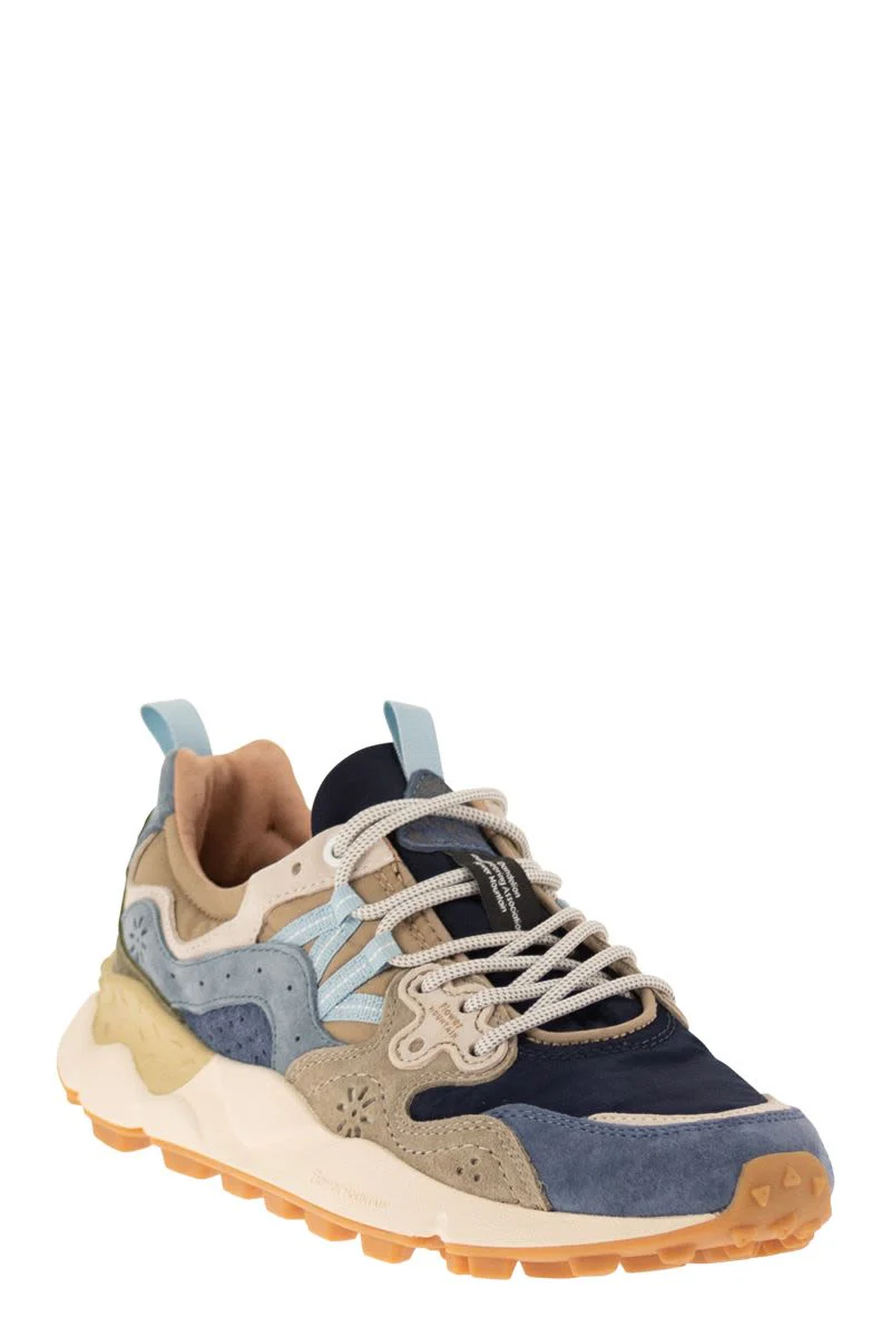 YAMANO 3 - SNEAKERS IN SUEDE AND TECHNICAL FABRIC - Image 2