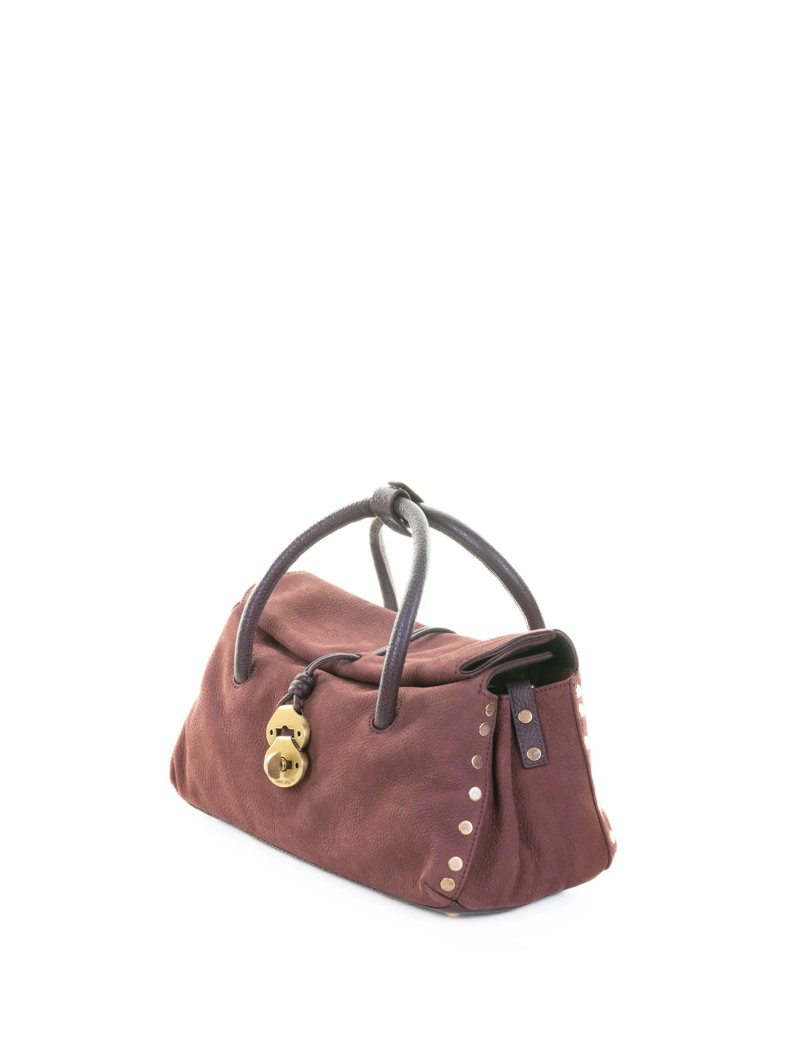 ZANELLATO DOTTA JONES RED SUEDE BAG WITH SHOULDER STRAP - Image 2