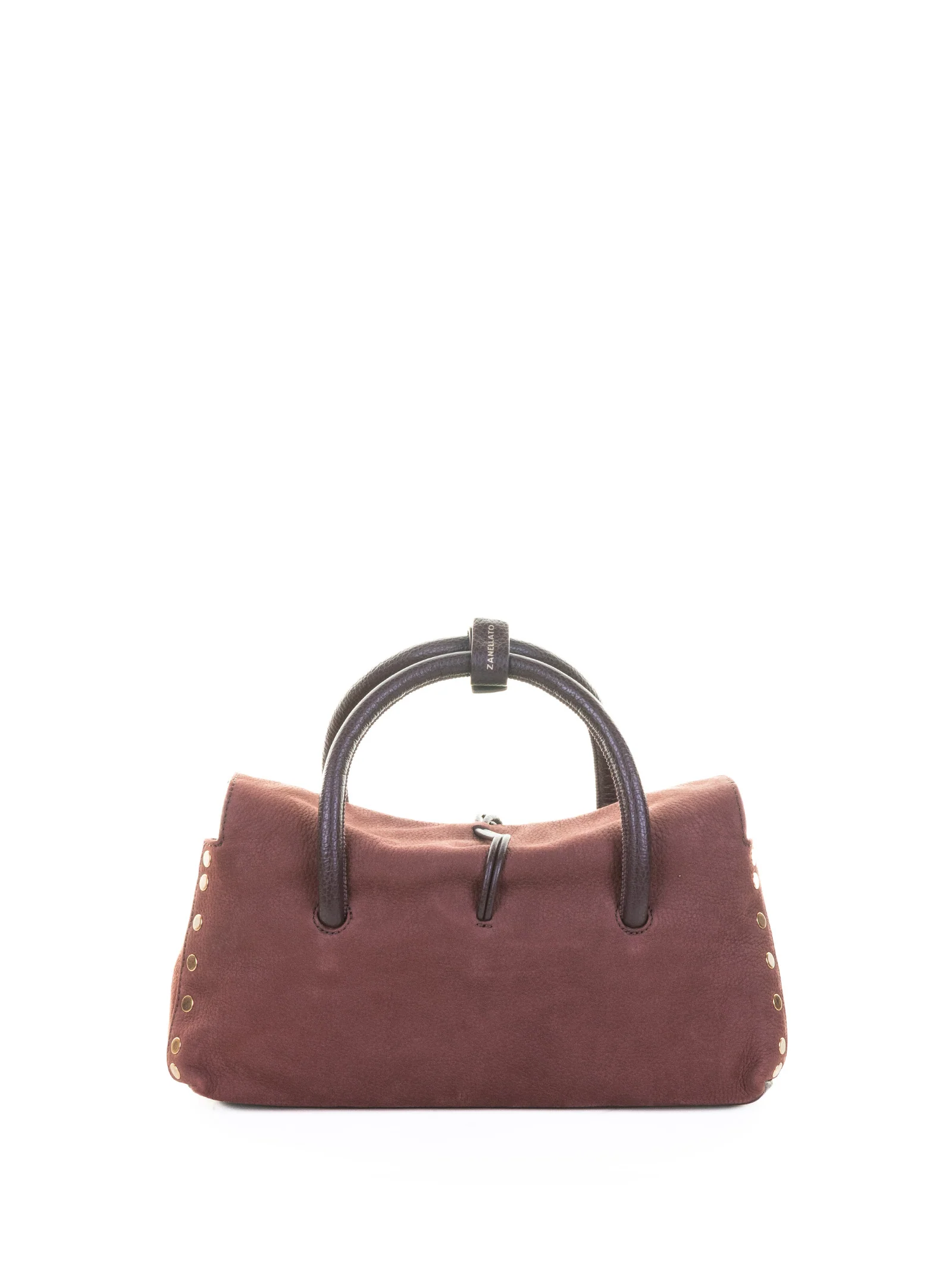 ZANELLATO DOTTA JONES RED SUEDE BAG WITH SHOULDER STRAP - Image 3